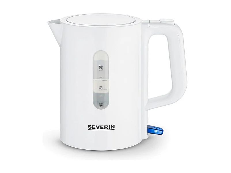 Severin Bouilloire sans fil 0.5l 1100w, blanc - WK3462