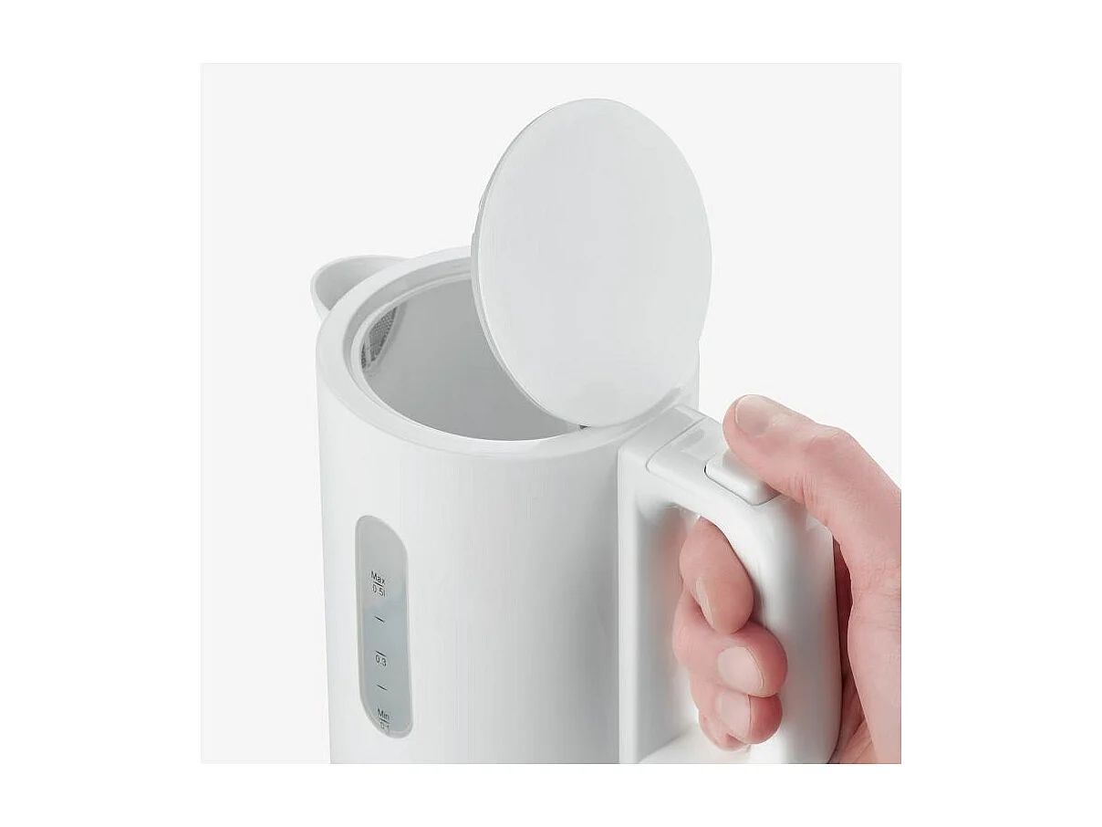 Severin Bouilloire sans fil 0.5l 1100w, blanc - WK3462