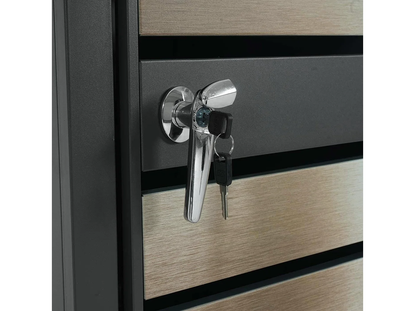 Mülltonnenverkleidung MCW-J81 (2er), Gold