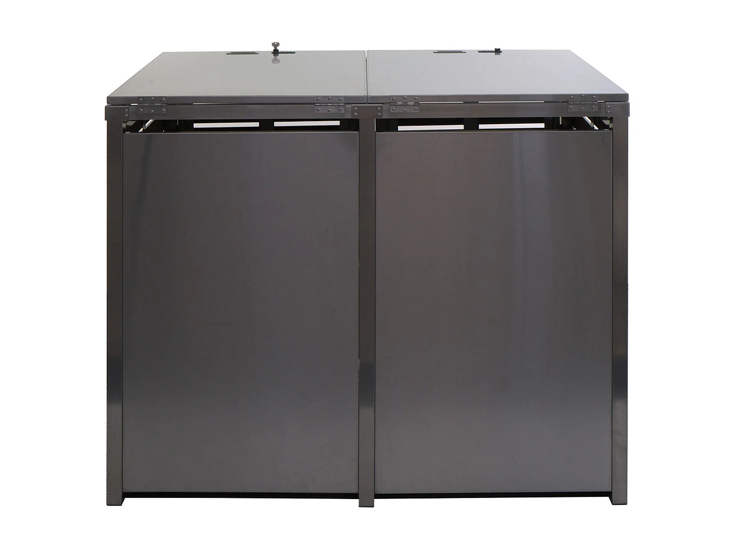MCW-K14 bin cover (set of 2),  walnut wood finish