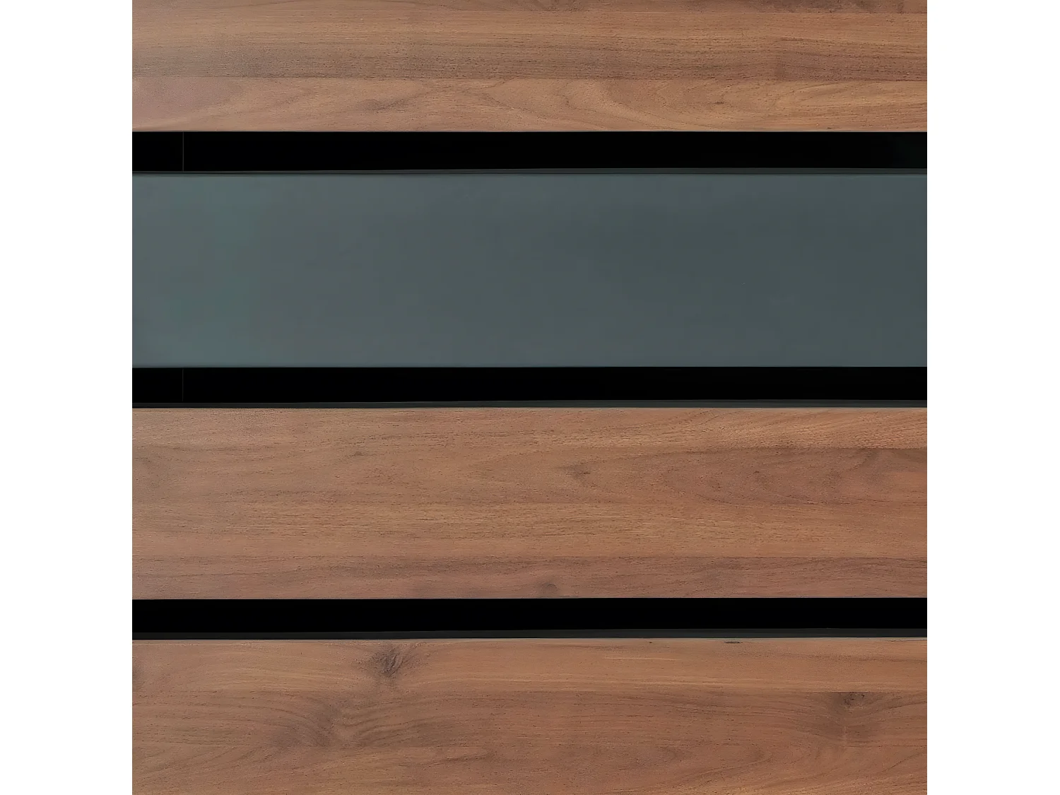 Copribidone box spazzatura rifiuti MCW-J81 XL 98x73x117cm acciaio inox antracite ciliegio