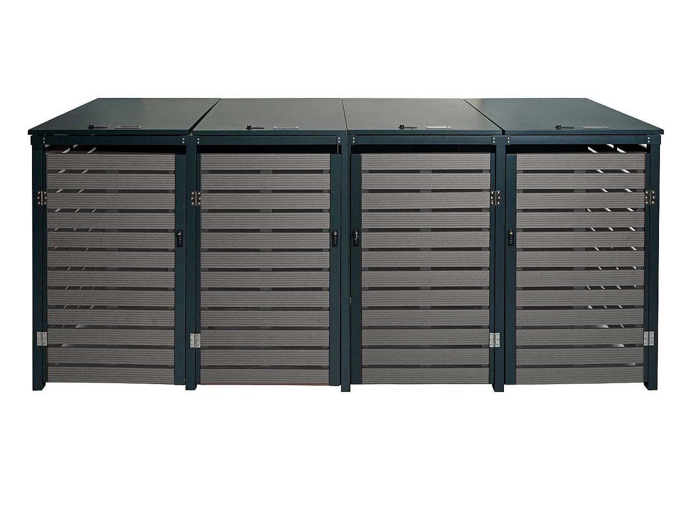 Pojemnik MCW-K14 (4 sztuki),  antracyt