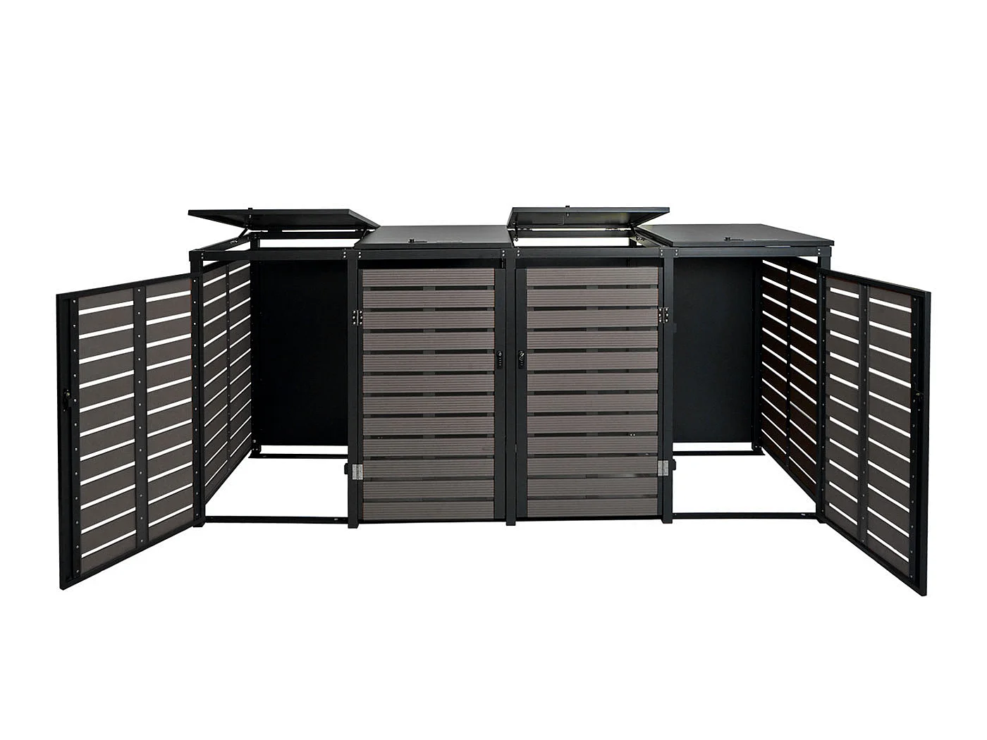 Pojemnik MCW-K14 (4 sztuki),  antracyt