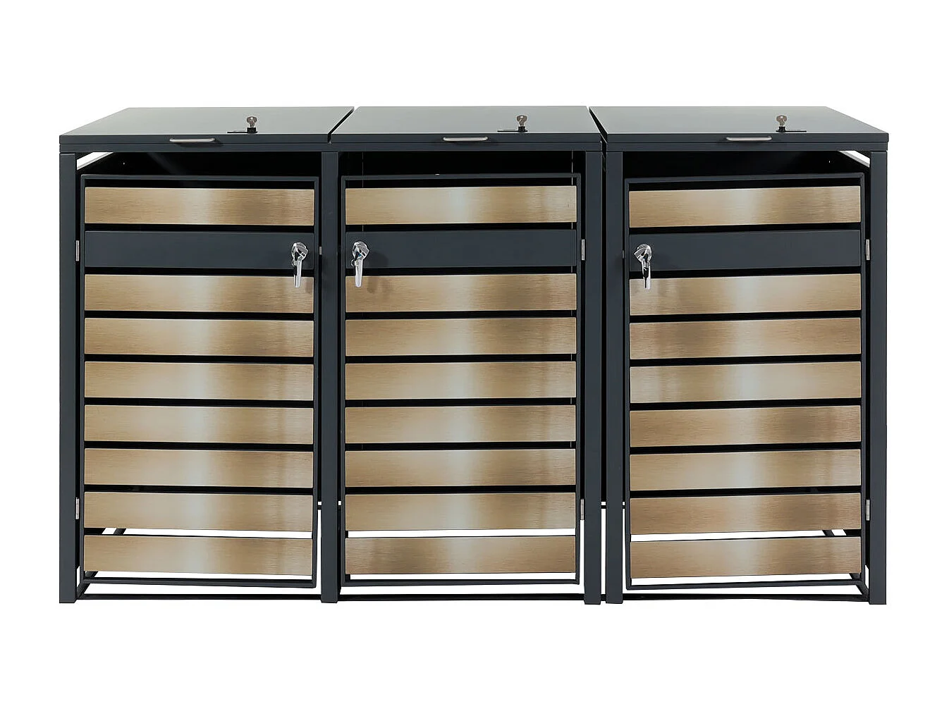 XL bin cover MCW-J81 (set of 3 or 6),  gold