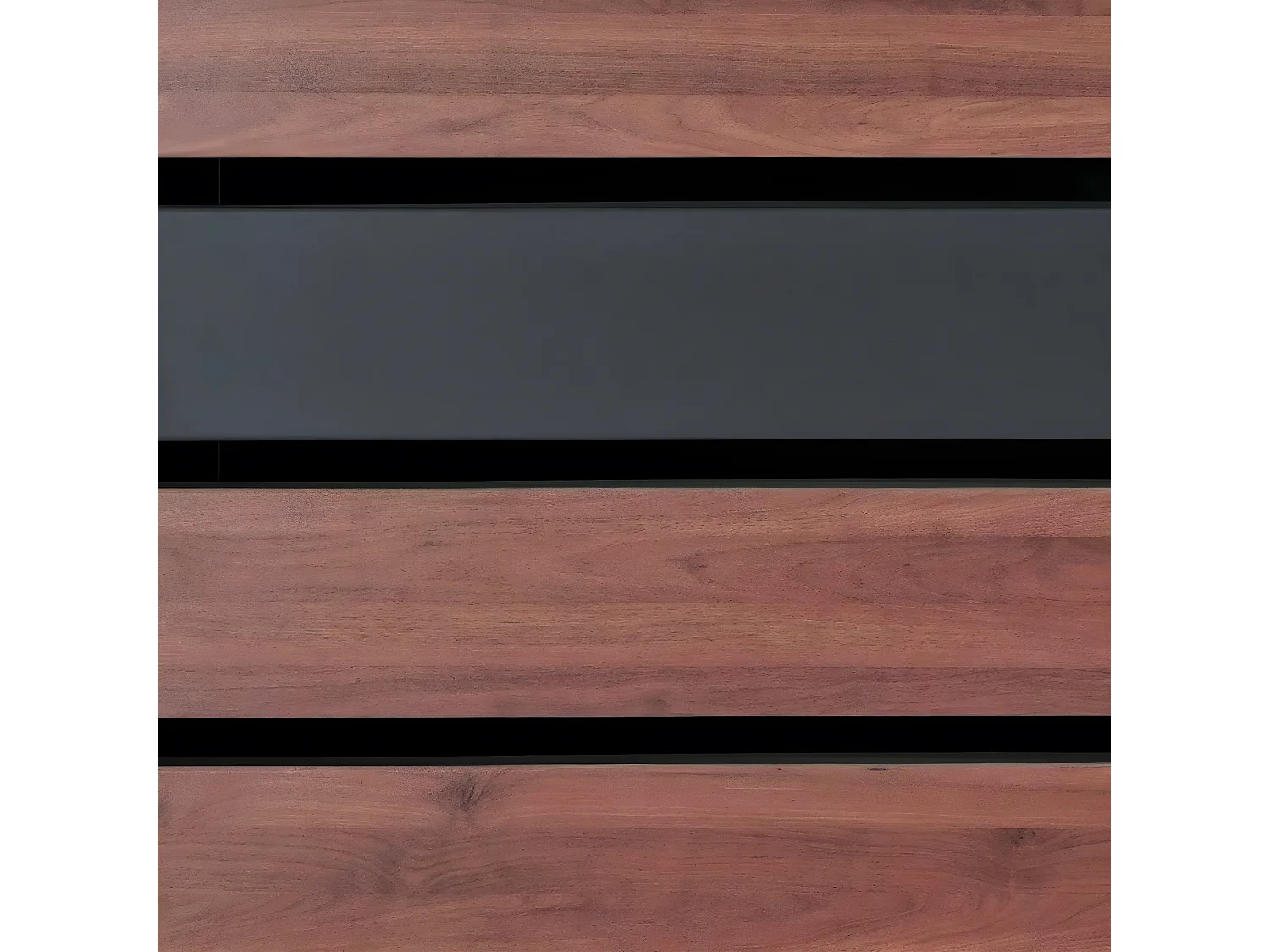 Set 2x copribidoni box spazzatura rifiuti MCW-J81 XL 98x142x117cm acciaio inox antracite ciliegio