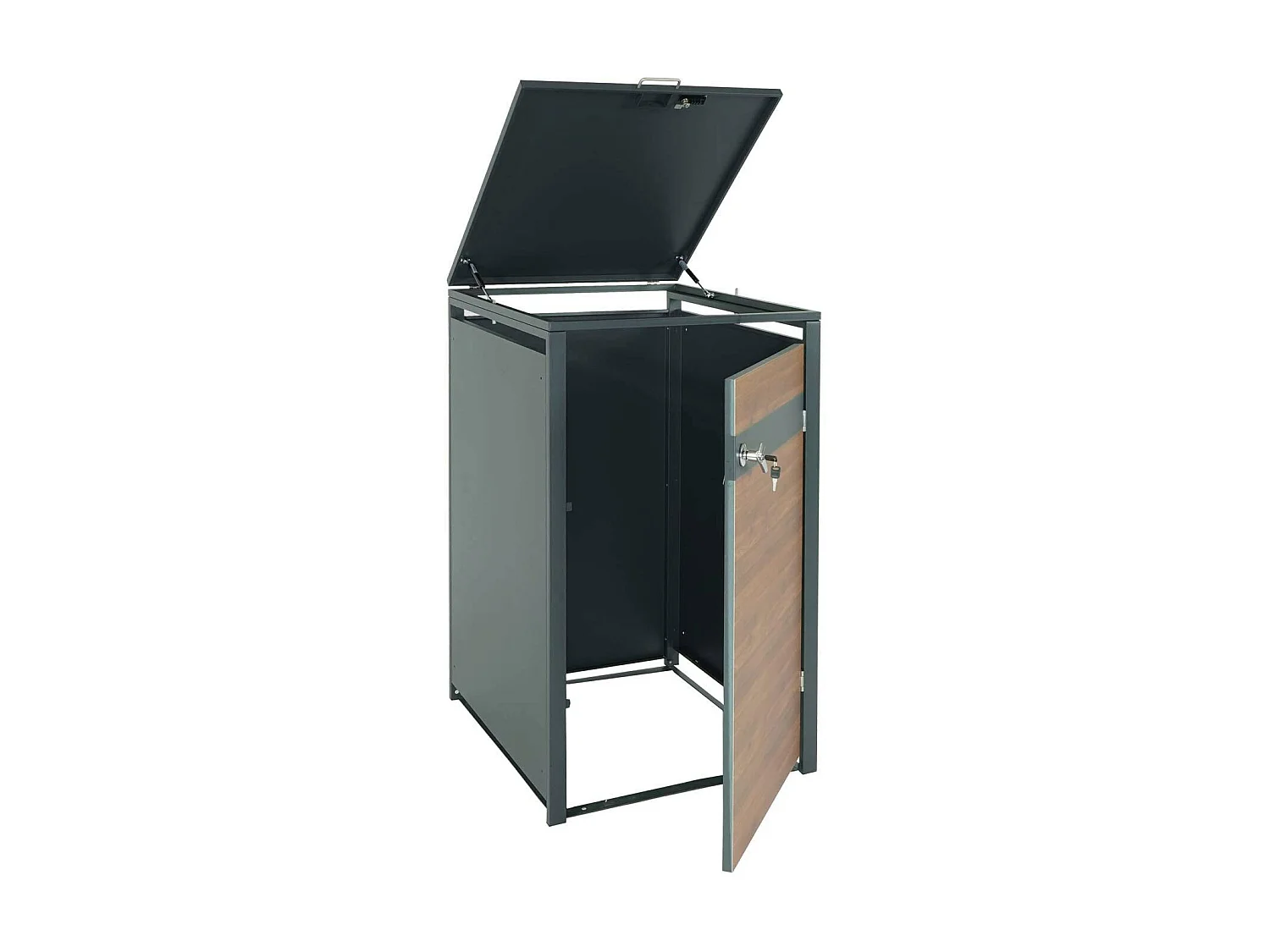 Afvalzak MCW-J82 (1er/2er),  donkerbruin kersenhout look