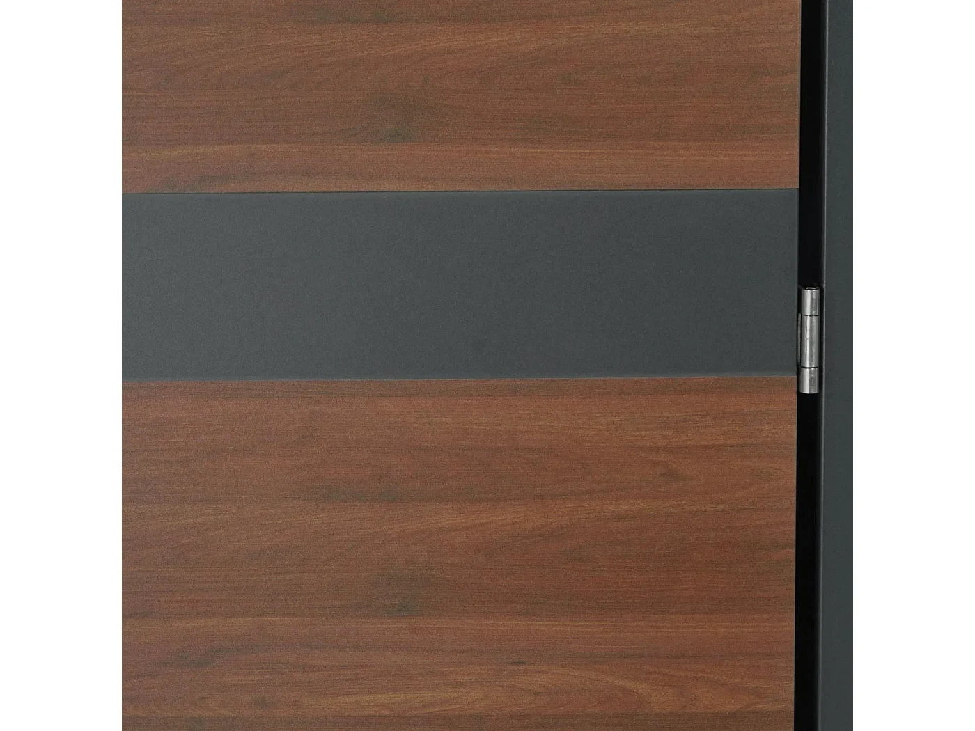 XL Mülltonnenverkleidung MCW-J82 4er/8er, Kirsche-Holzoptik dunkelbraun