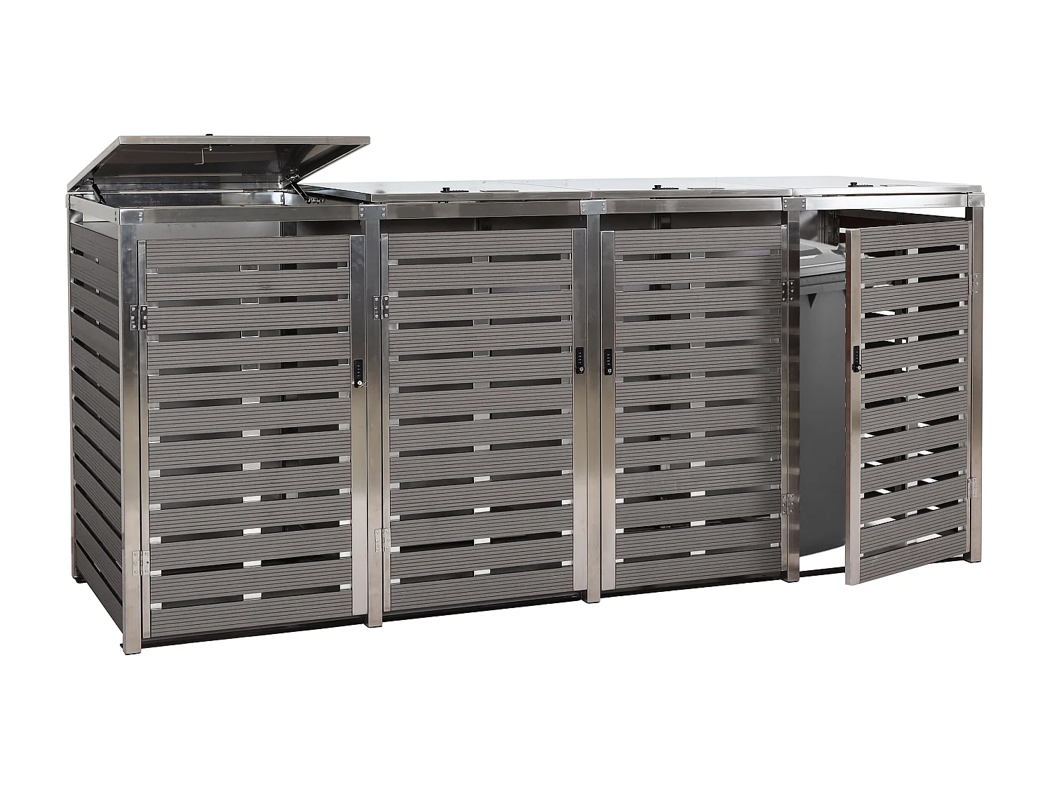 Pojemnik MCW-K14 (4 sztuki),  antracyt