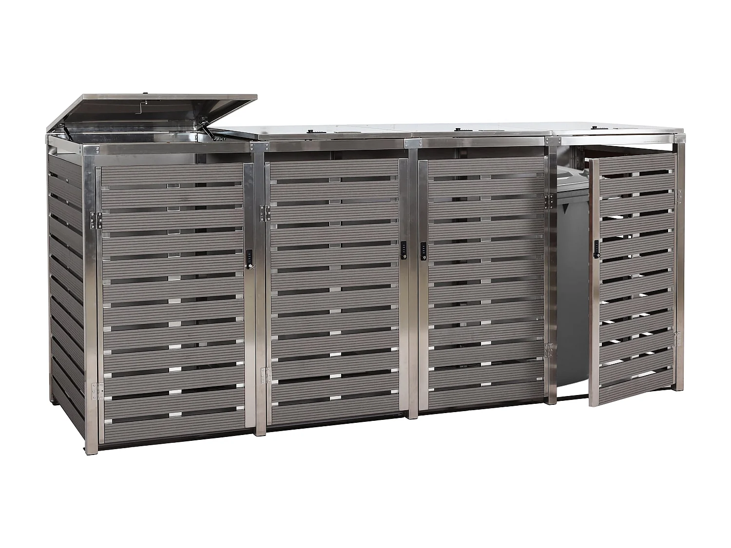 Pojemnik MCW-K14 (4 sztuki),  antracyt