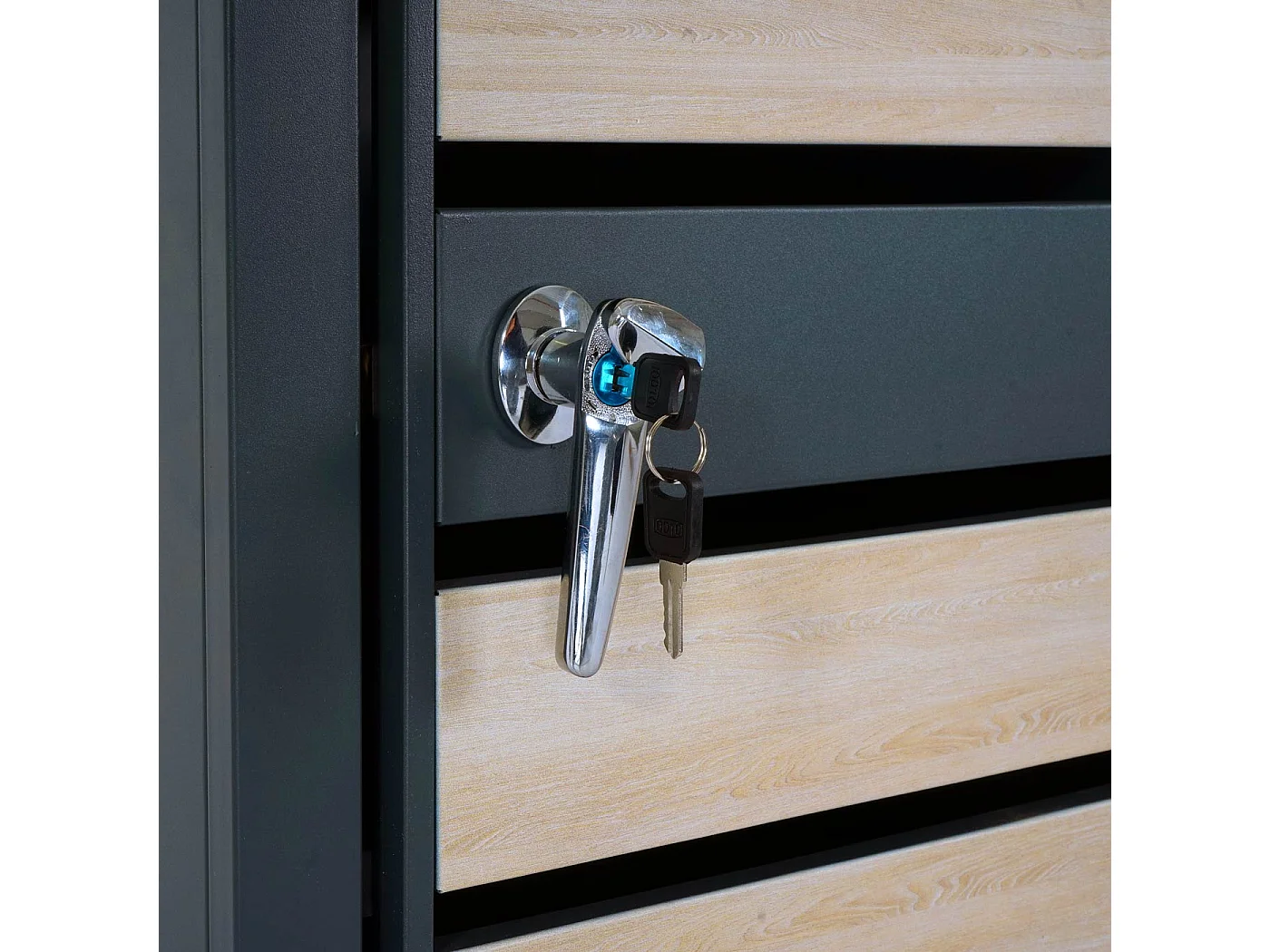 Pojemnik MCW-J81 (2 sztuki),  wygląd drewna bukowego