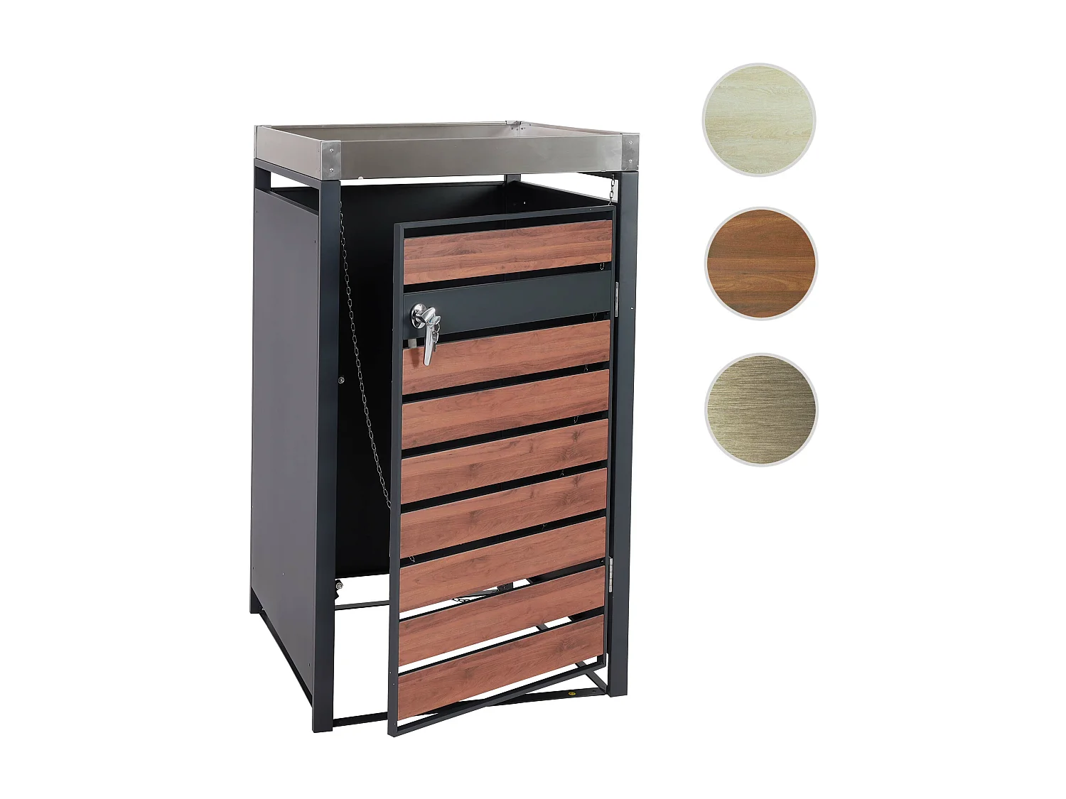 Wkład do kosza MCW-J81 (1 szt.),  wygląd drewna wiśniowego