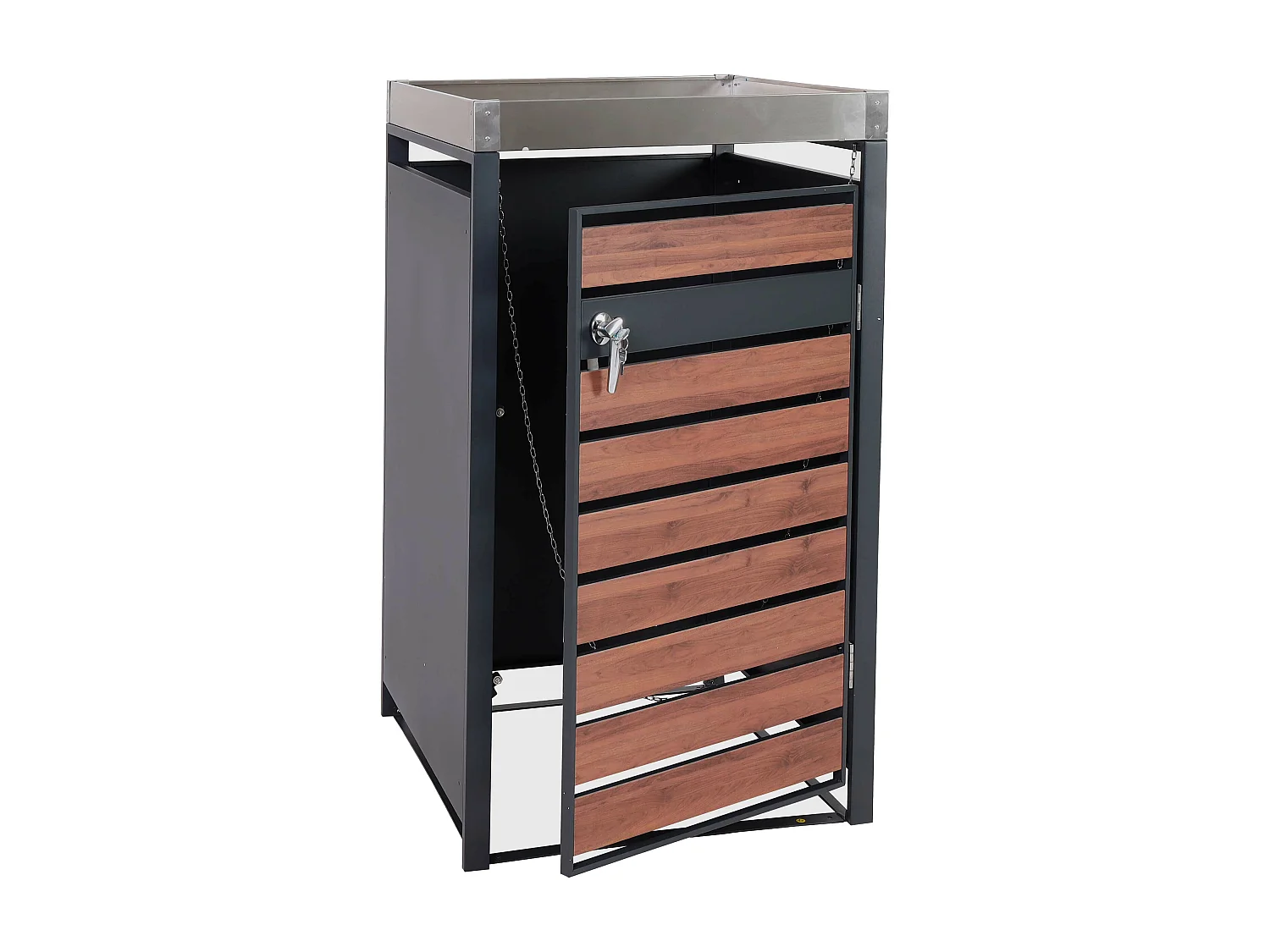 Wkład do kosza MCW-J81 (1 szt.),  wygląd drewna wiśniowego