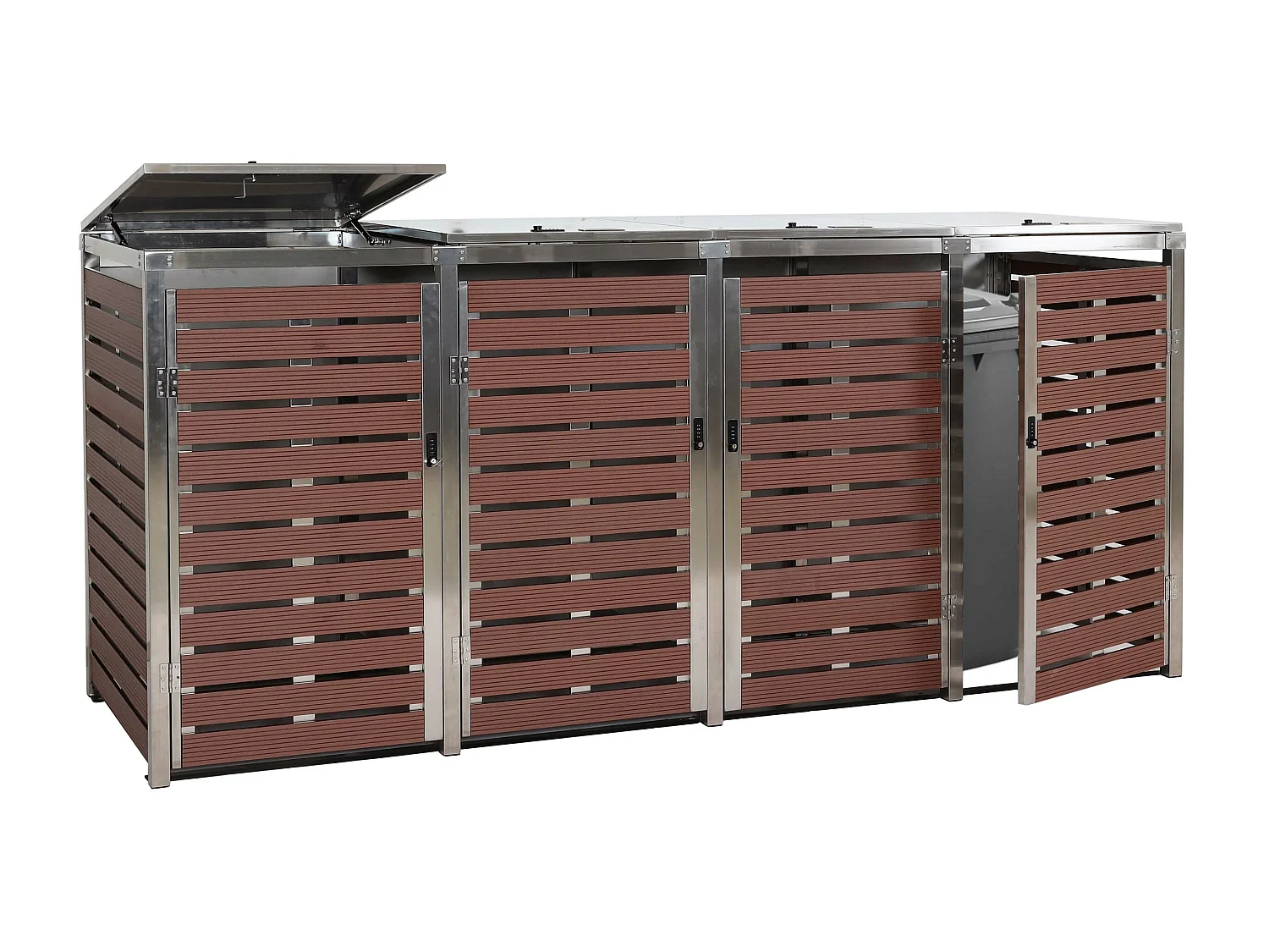 Afvalzak MCW-K14 (4 eenheden),  walnoot hout look