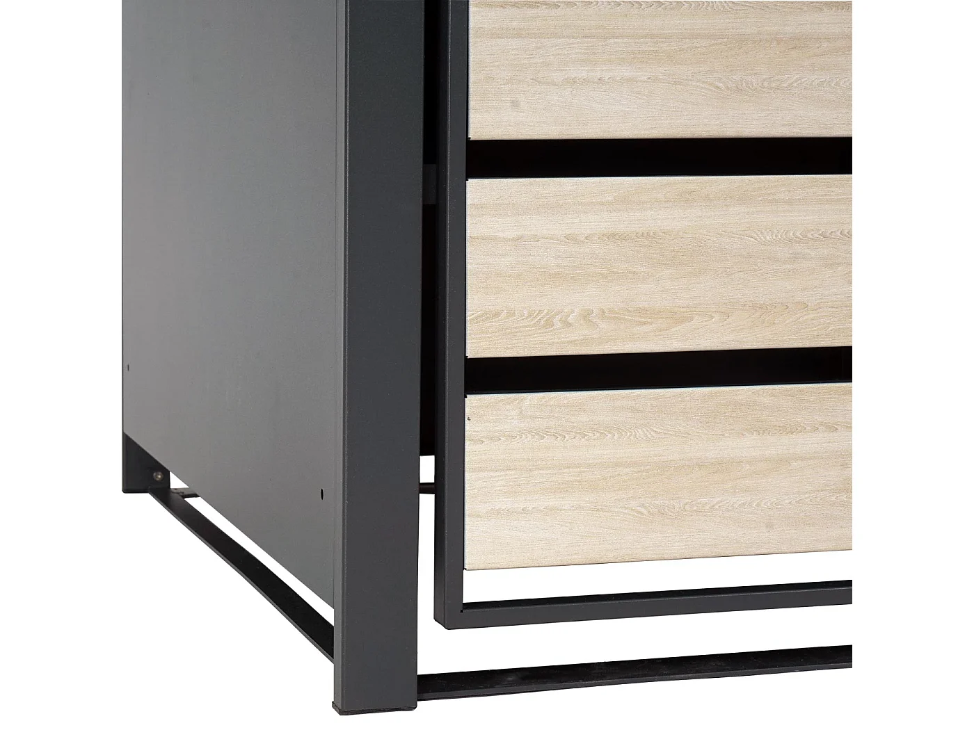 XL bin cover MCW-J81 (set of 4 or 8),  light brown beech wood effect