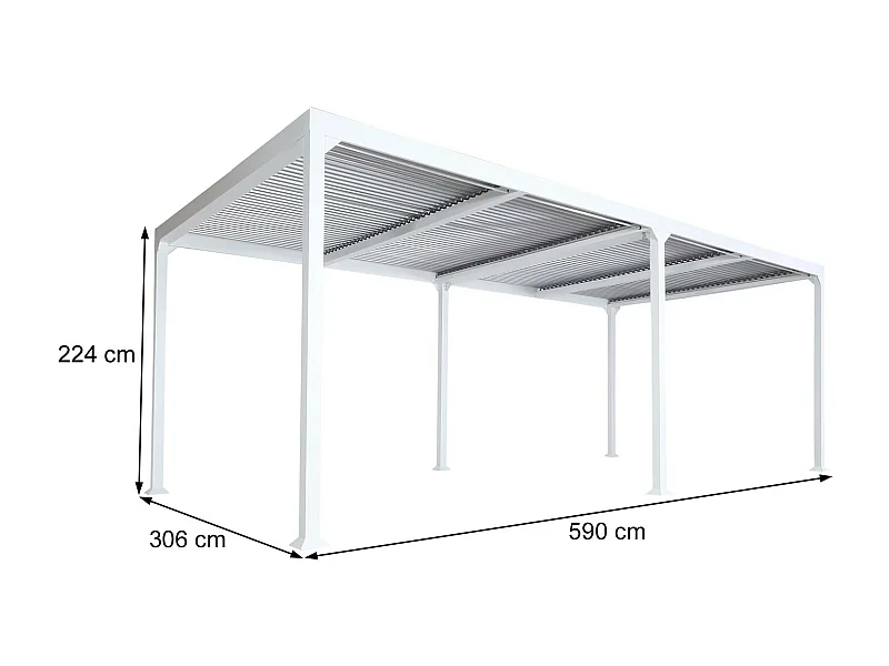 Alu Pergola MCW-L41, Anthrazit