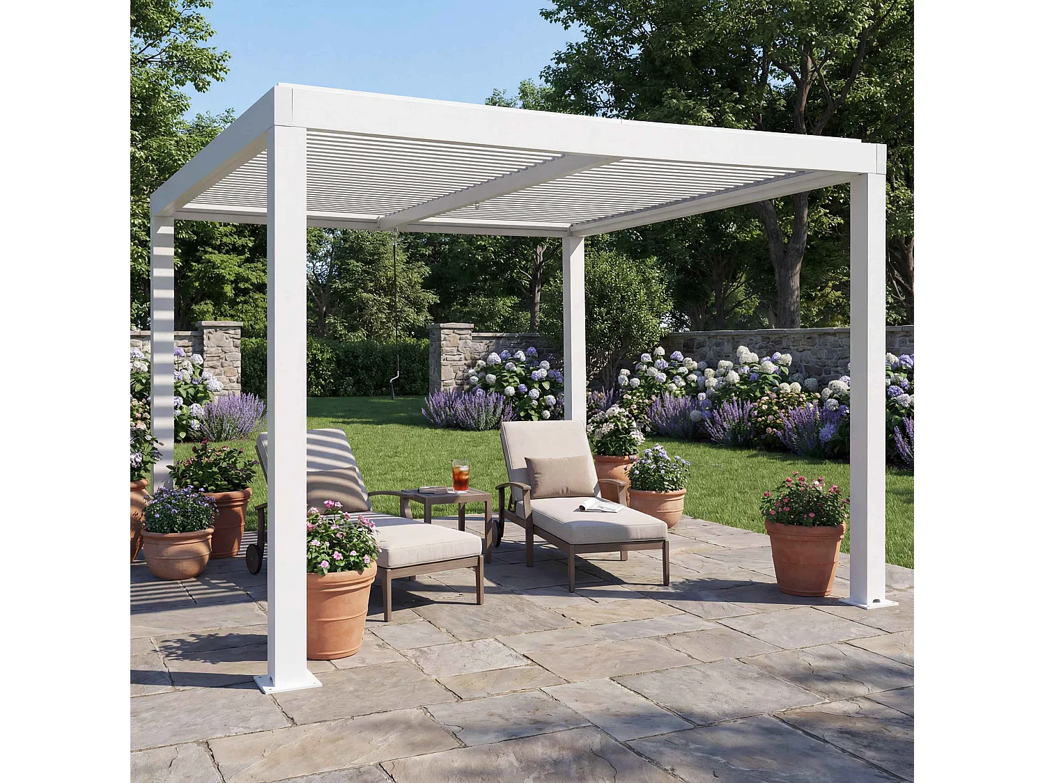 Pergola MCW-L46,  hvid