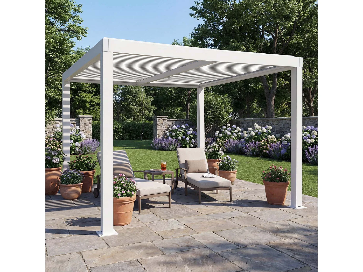 Pergola MCW-L46,  hvid