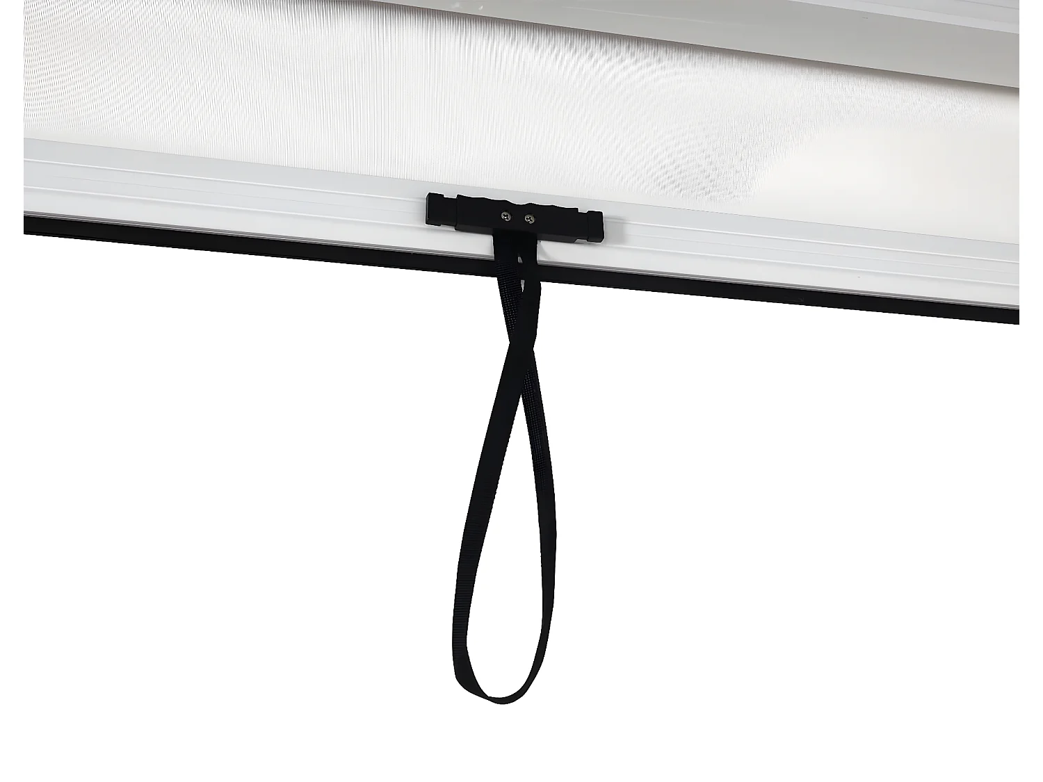 Zijpaneel voor pergola MCW-L46 (4 eenheden),  wit