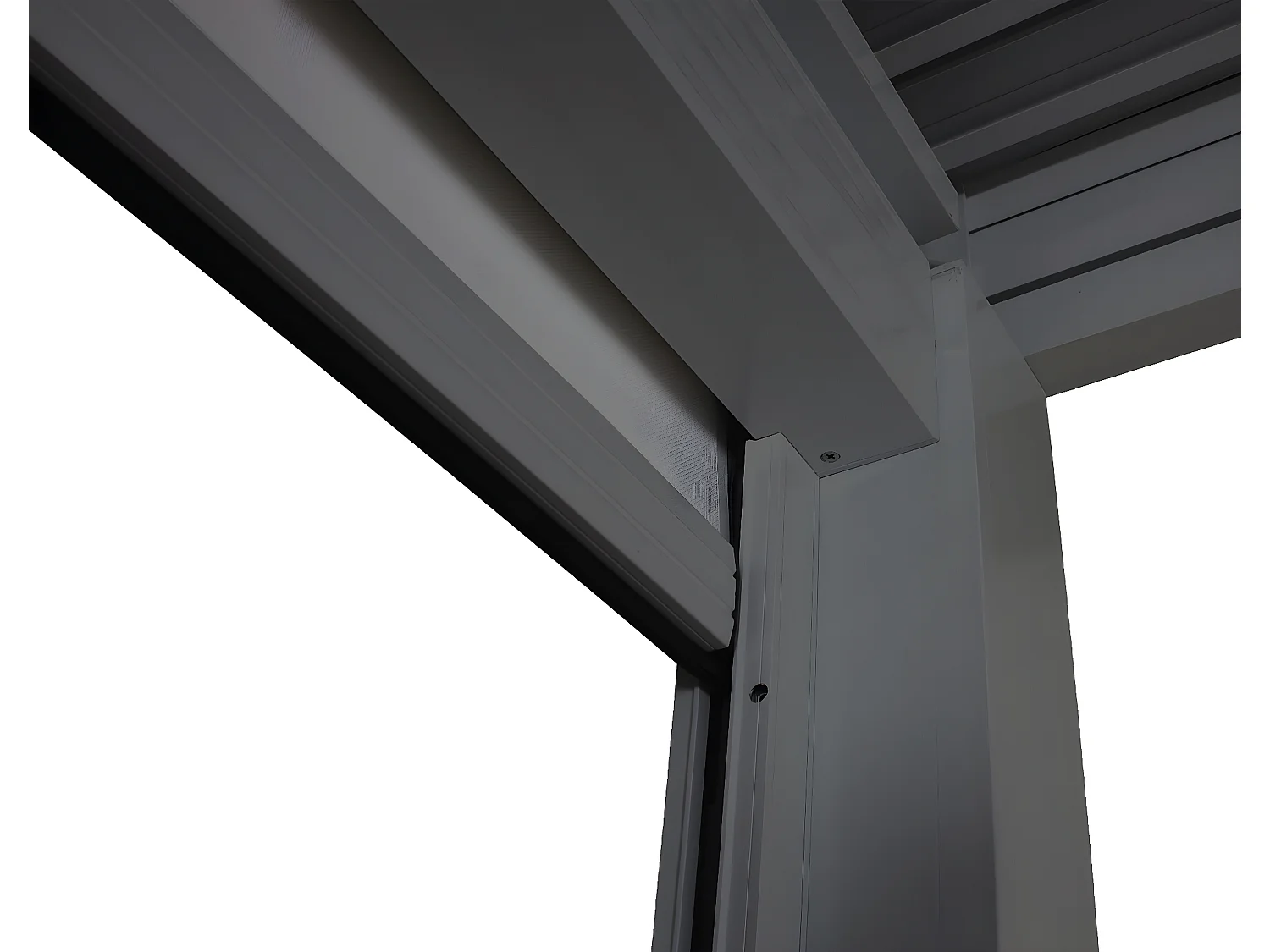 Zijpaneel voor pergola MCW-L46,  antraciet