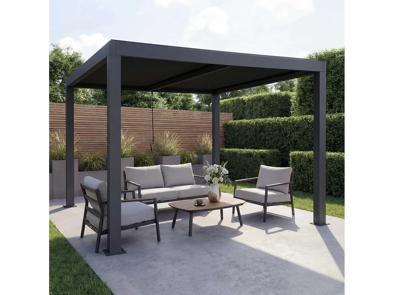 Pergola MCW-L46,  antracit