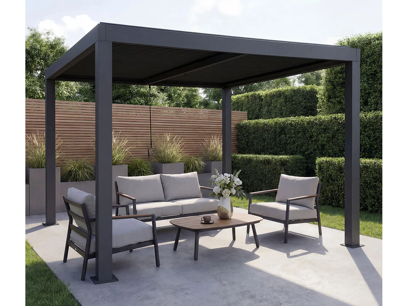 Pergola MCW-L46,  antracit