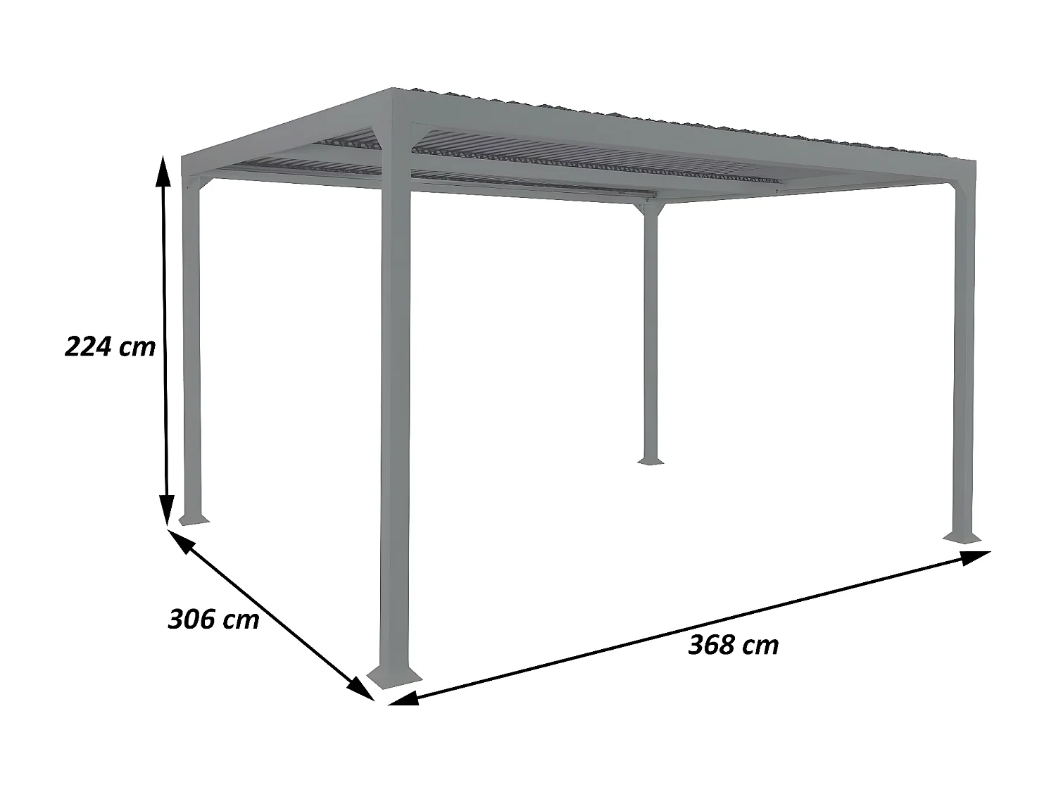 Pergola MCW-L41,  antracyt