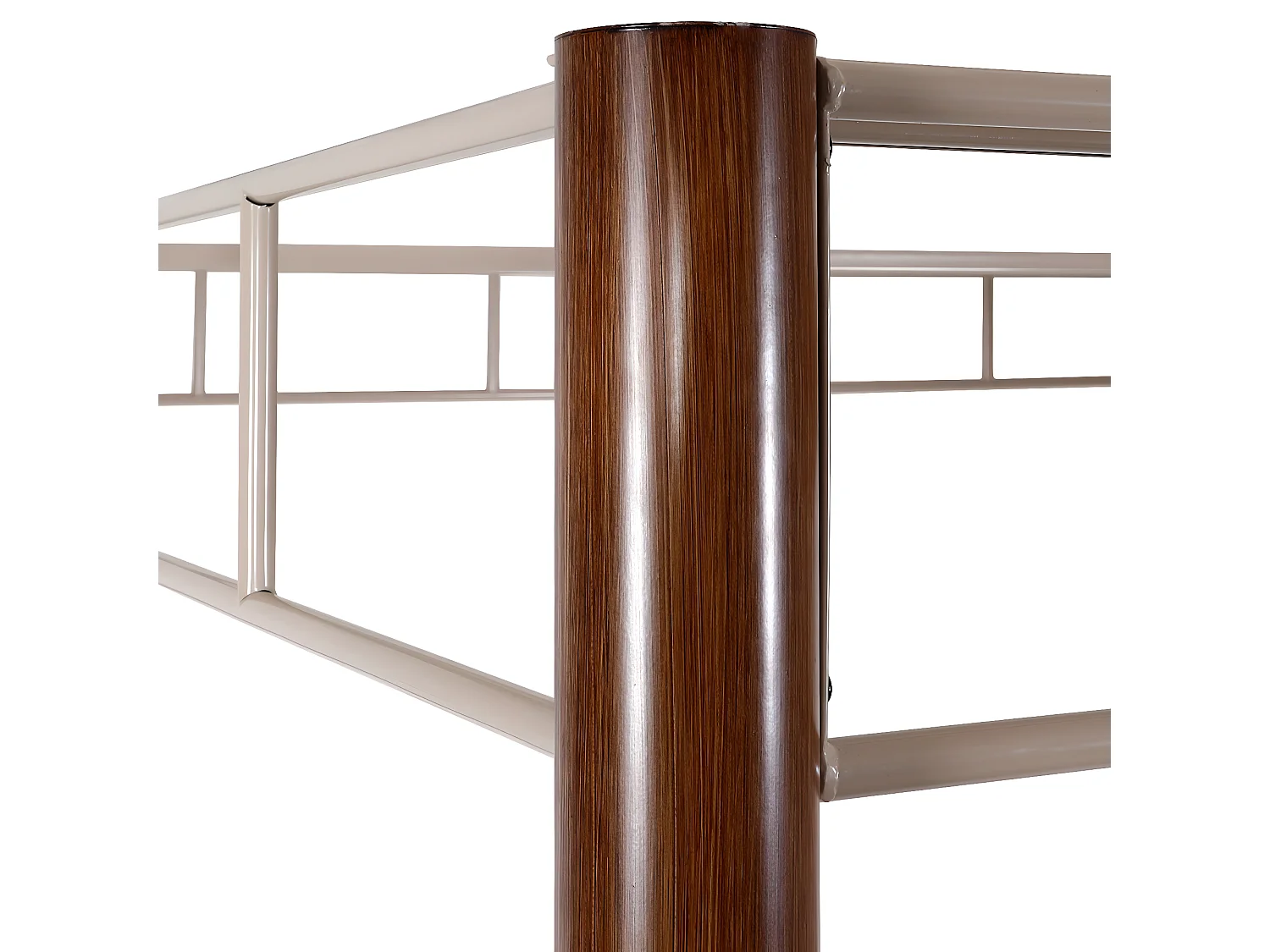 Gazebo pergola regolabile baldacchino moderno elegante giardino MCW-L42 acciaio effetto legno bambù 3x3m taupe marrone