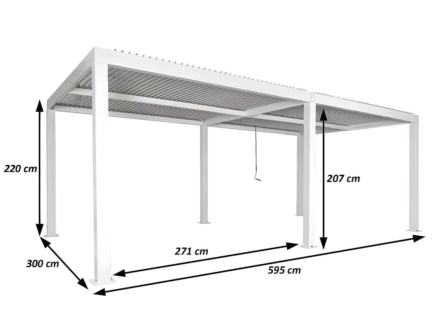 Pergola MCW-L46,  antracyt