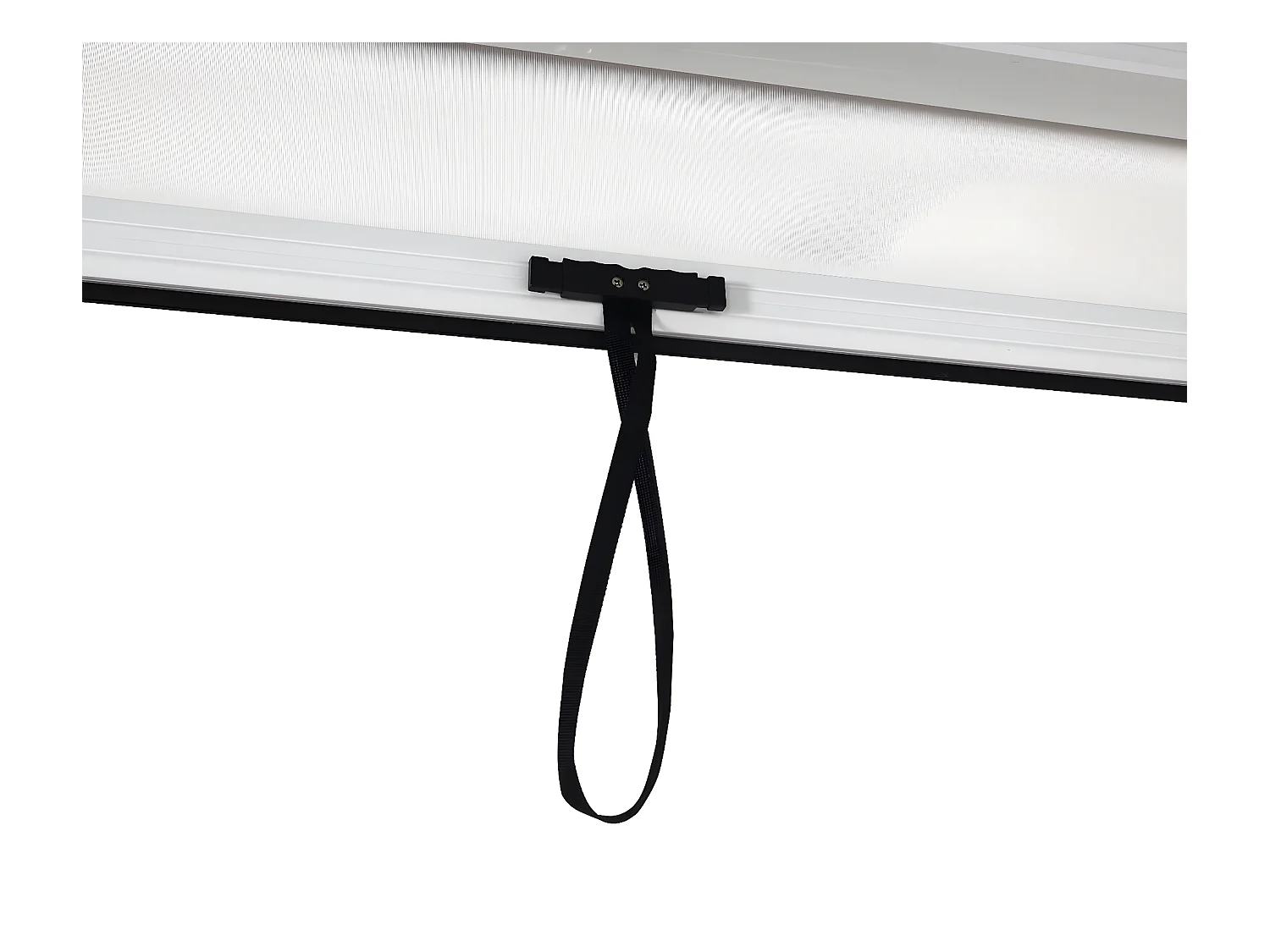 Zijpaneel voor pergola MCW-L46,  wit