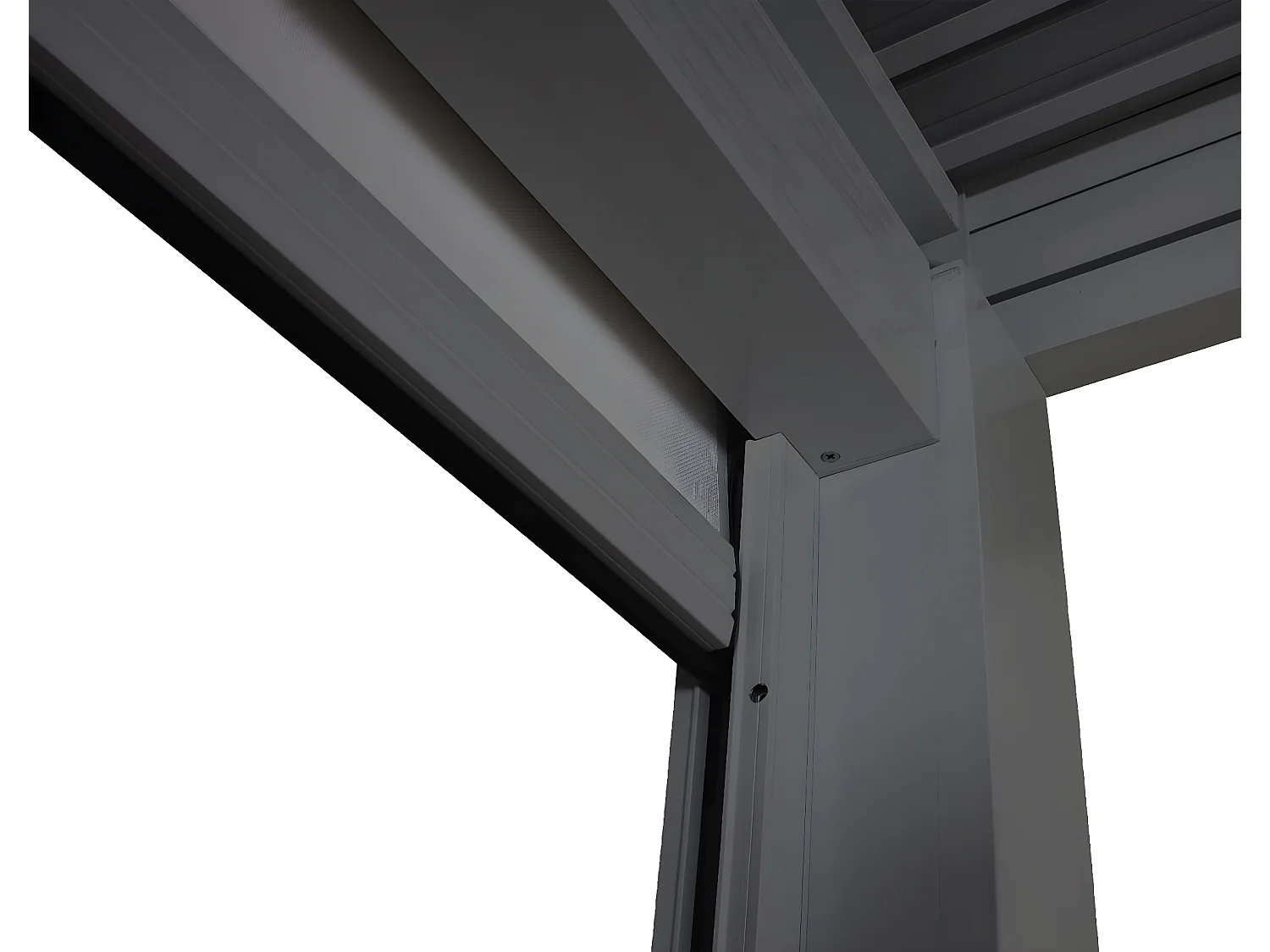 Seitenwand für Pergola MCW-L46 (4er), Anthrazit