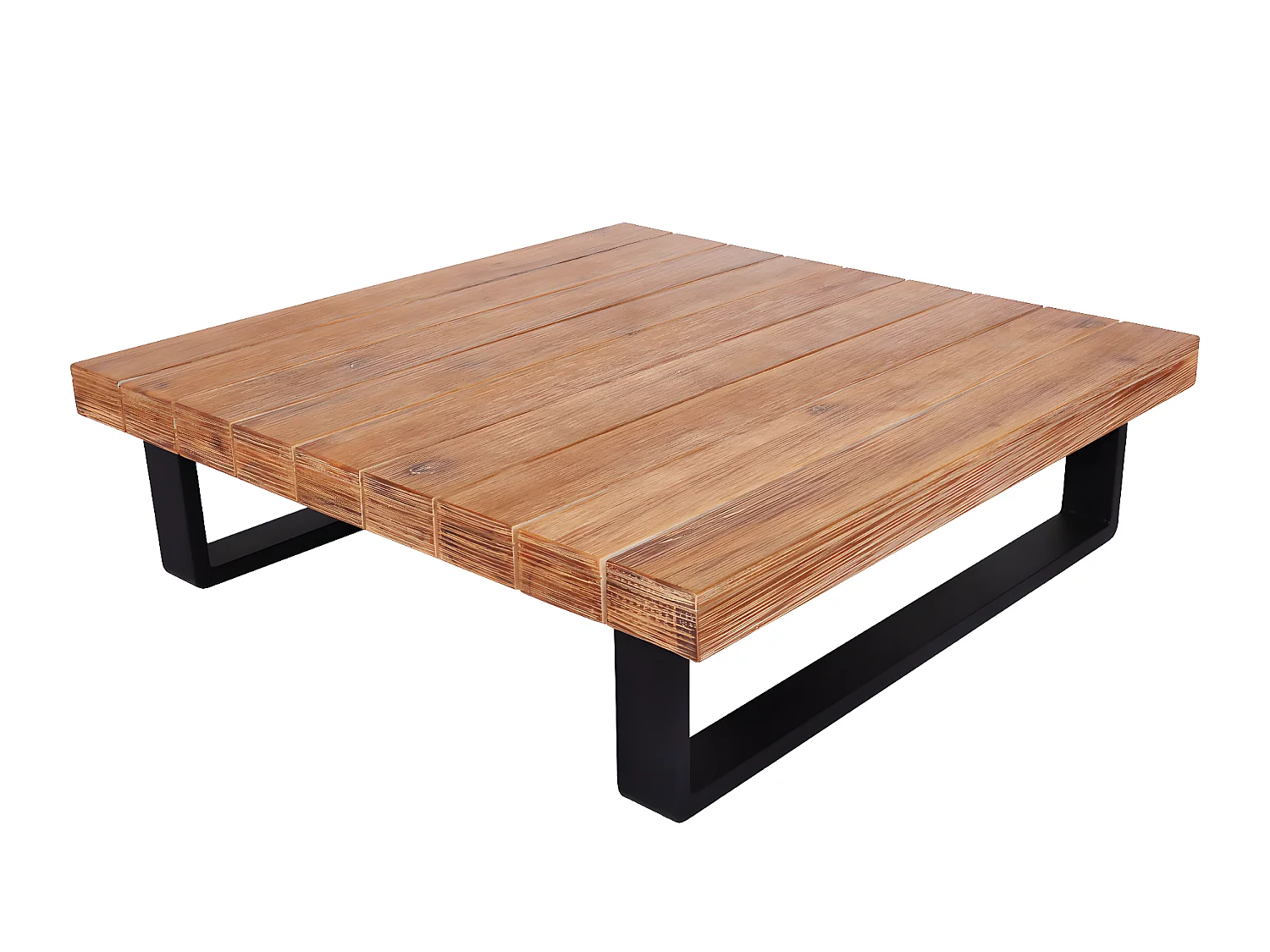 Tuinset MCW-H54 (set van 4),  lichtbruin, bekleding crème wit