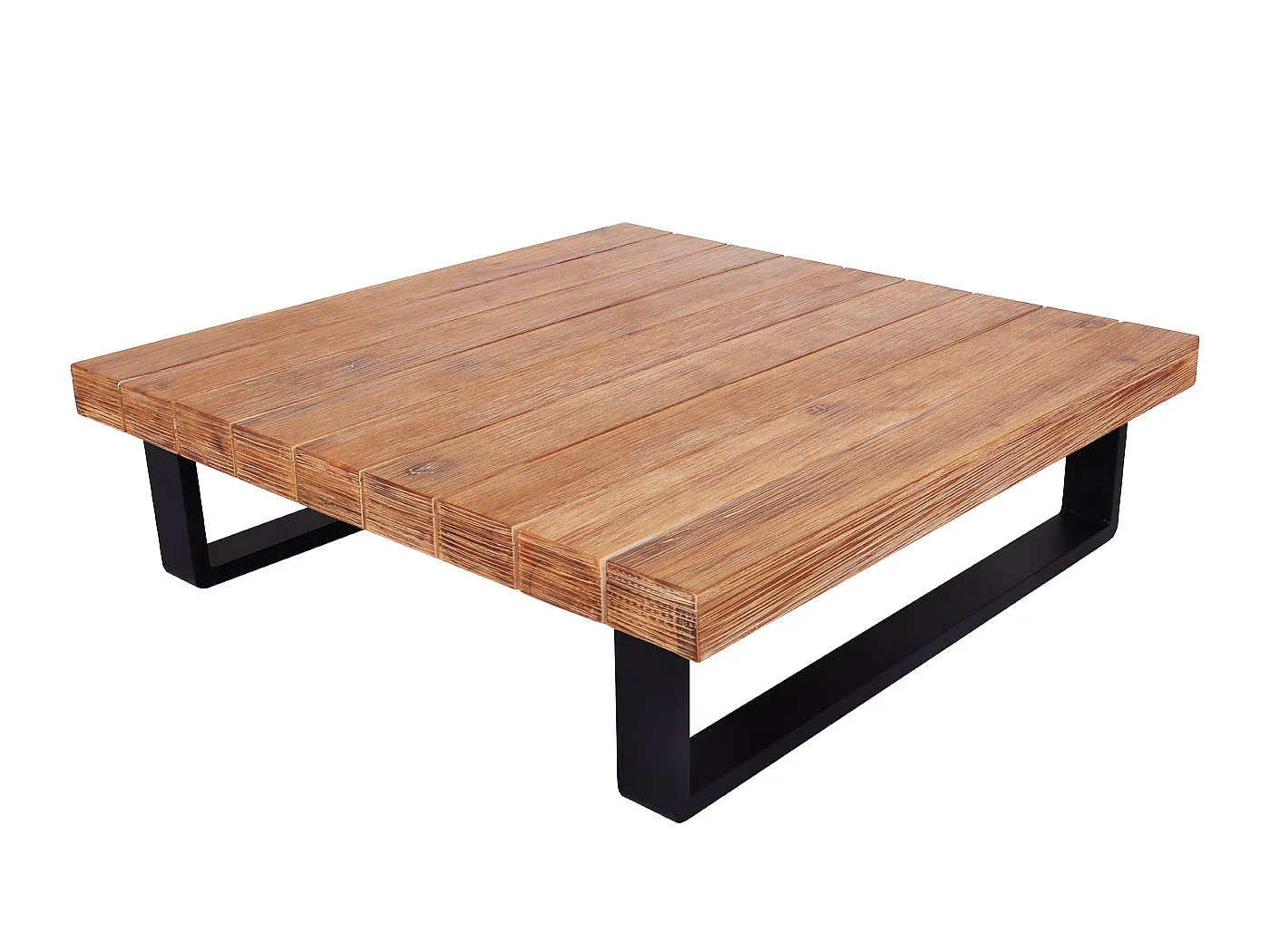 Zestaw ogrodowy MCW-H54 (zestaw 4-częściowy),  jasnobrązowy, tapicerka w kolorze kremowo-białym