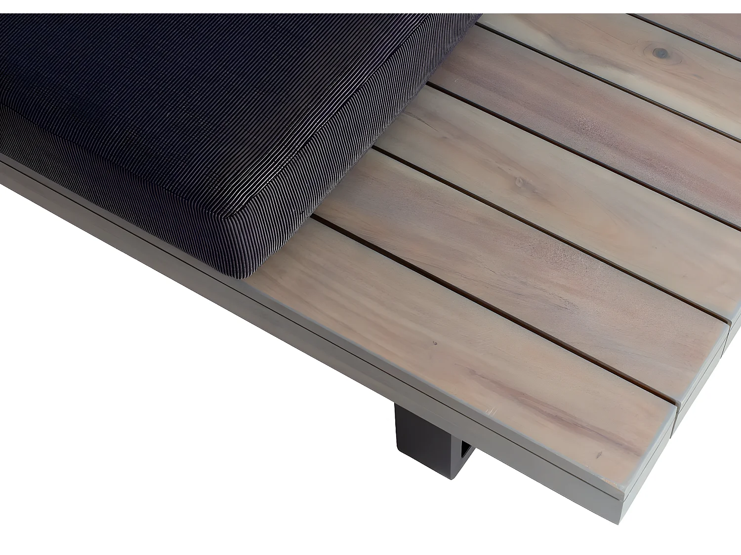 Tuinset MCW-H54 (set van 2),  grijs, donkergrijze bekleding