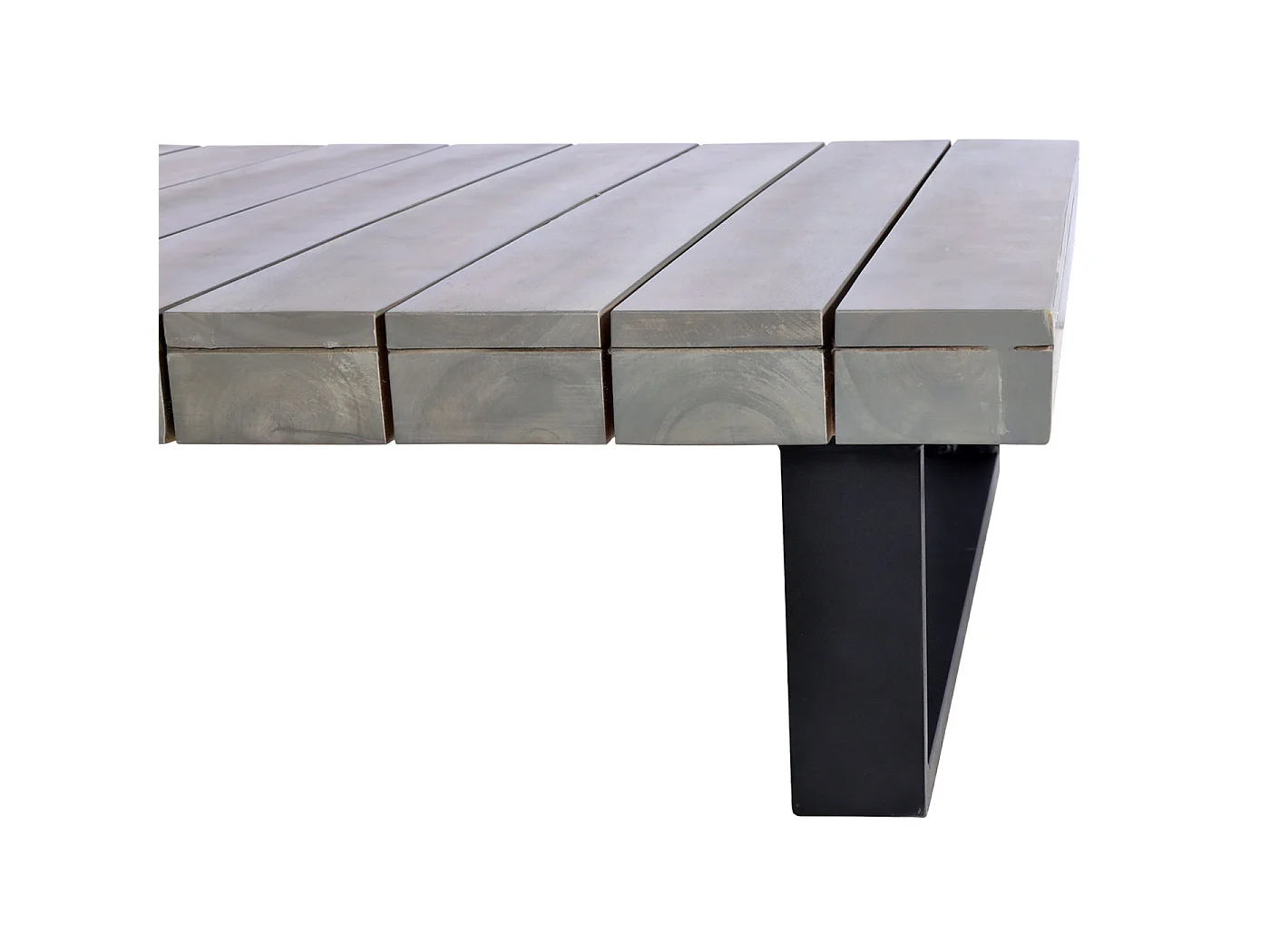 Zestaw ogrodowy MCW-H54 (zestaw 2-częściowy),  szary, tapicerka ciemnoszara