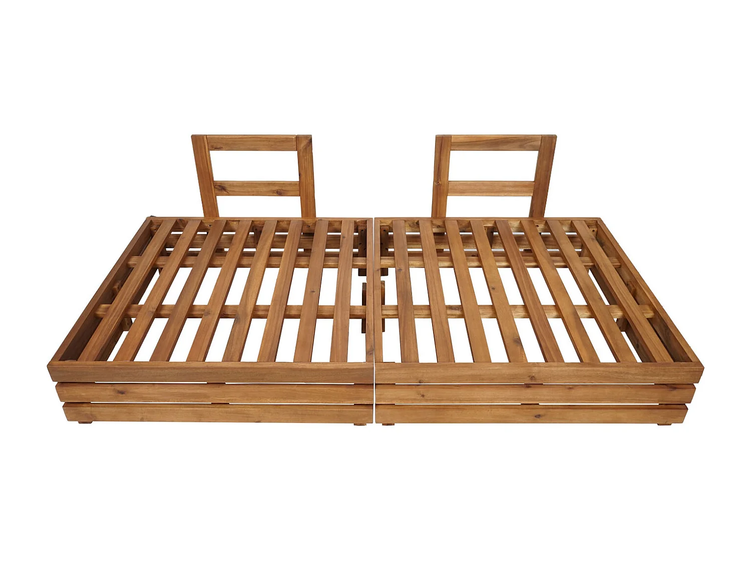 Garten-Garnitur MCW-L28 (4er-Set), Polster hellgrau