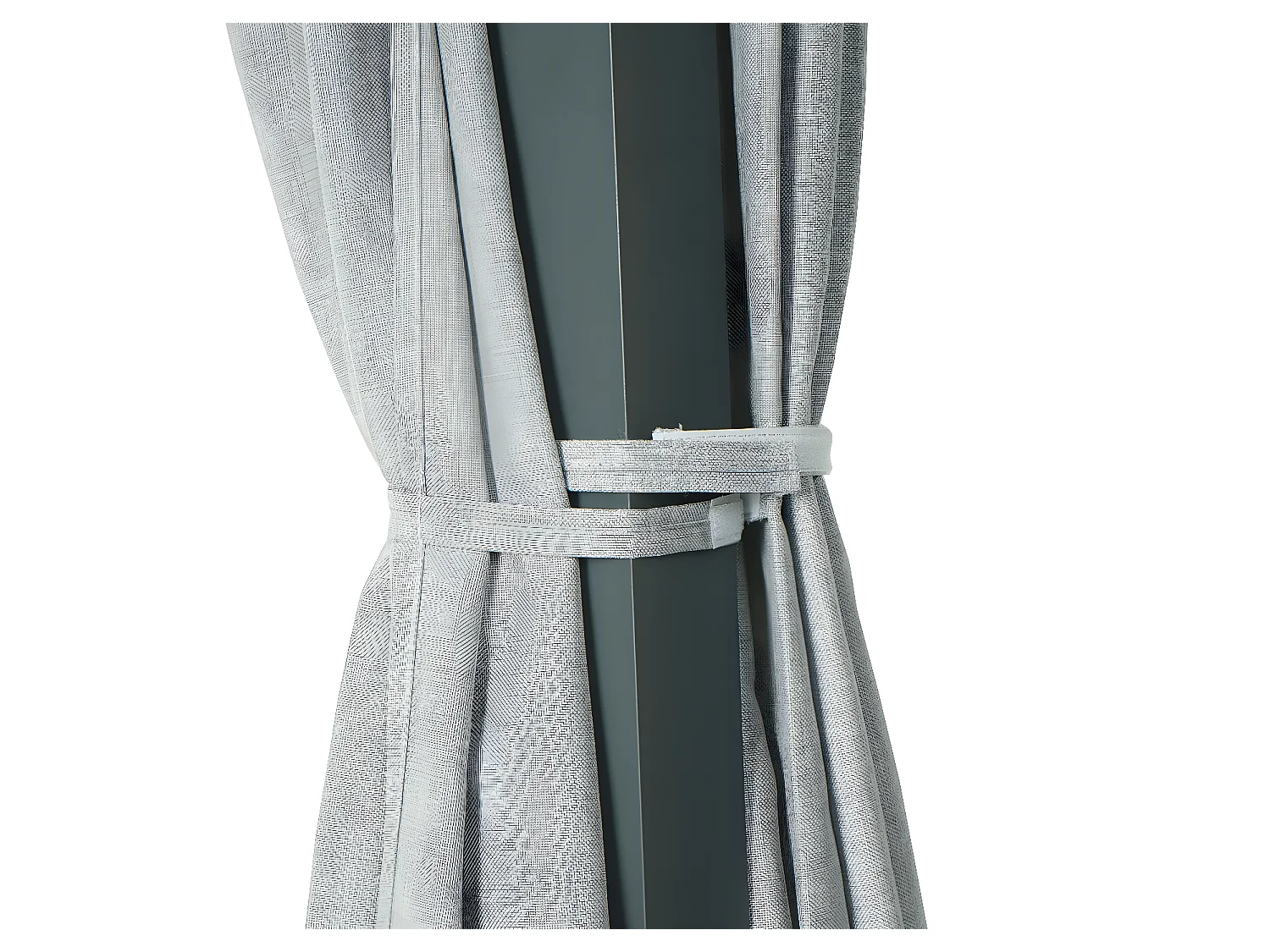 Leżak ogrodowy MCW-J66,  szary