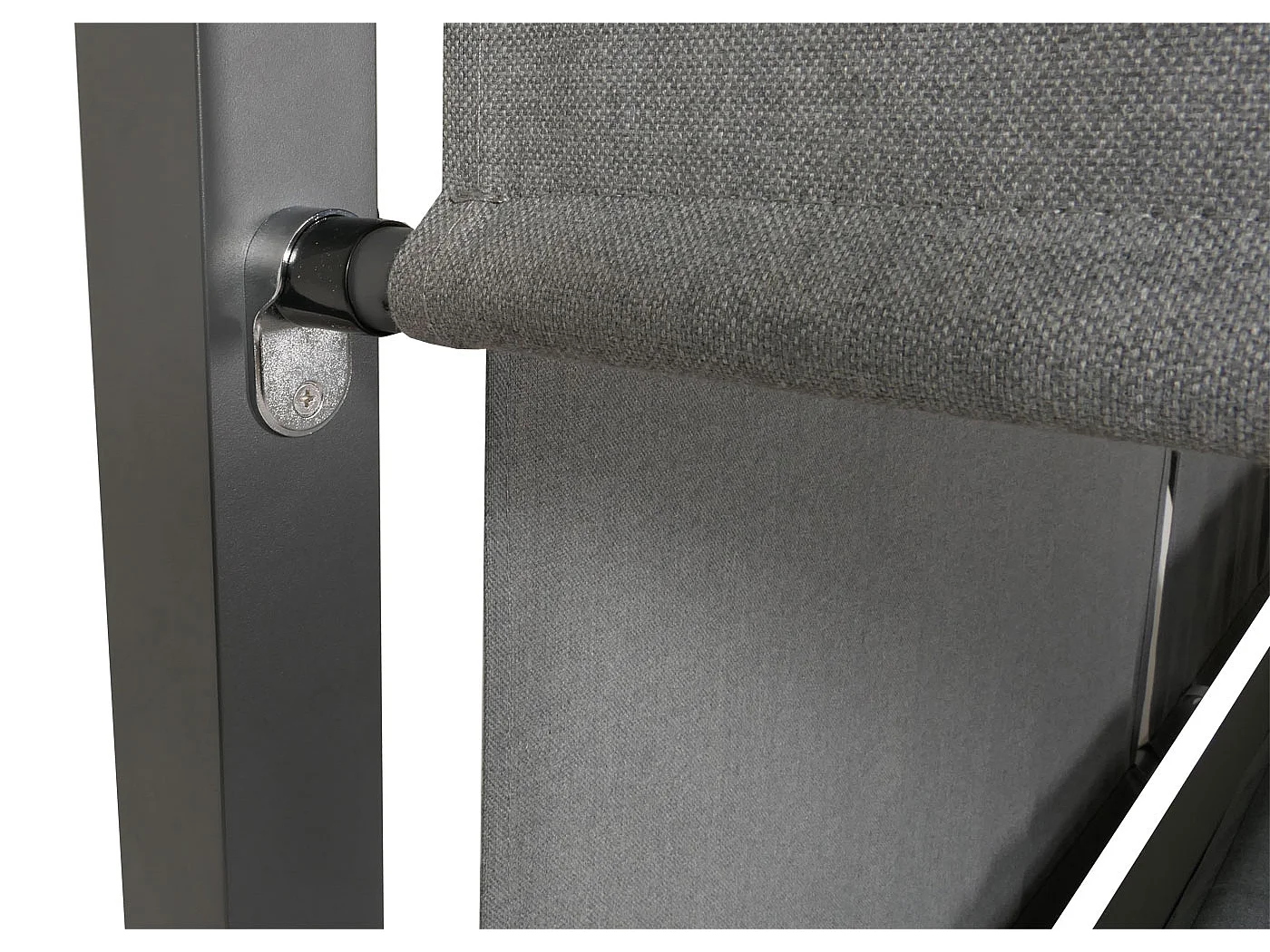 Leżak ogrodowy MCW-M63,  jasnoszary