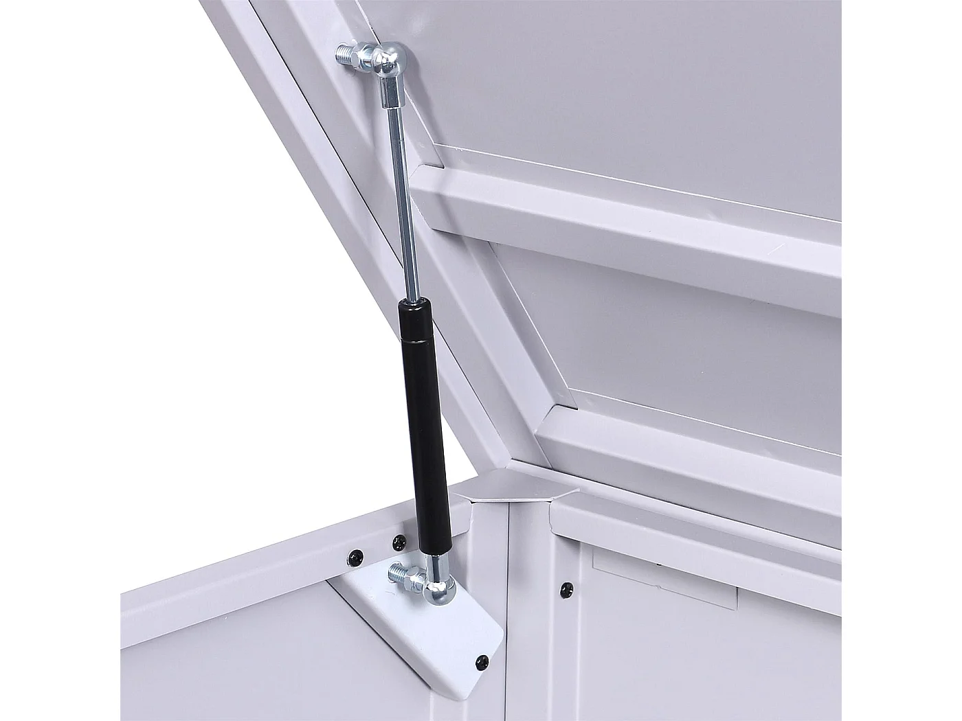 Tuinkist MCW-J56 Afsluitbaar,  lichtgrijs