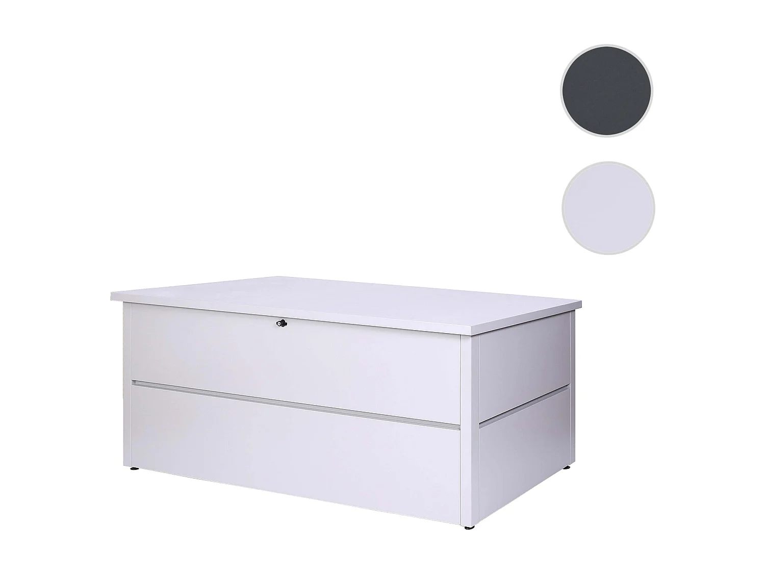 Tuinkist MCW-J56 Afsluitbaar,  lichtgrijs