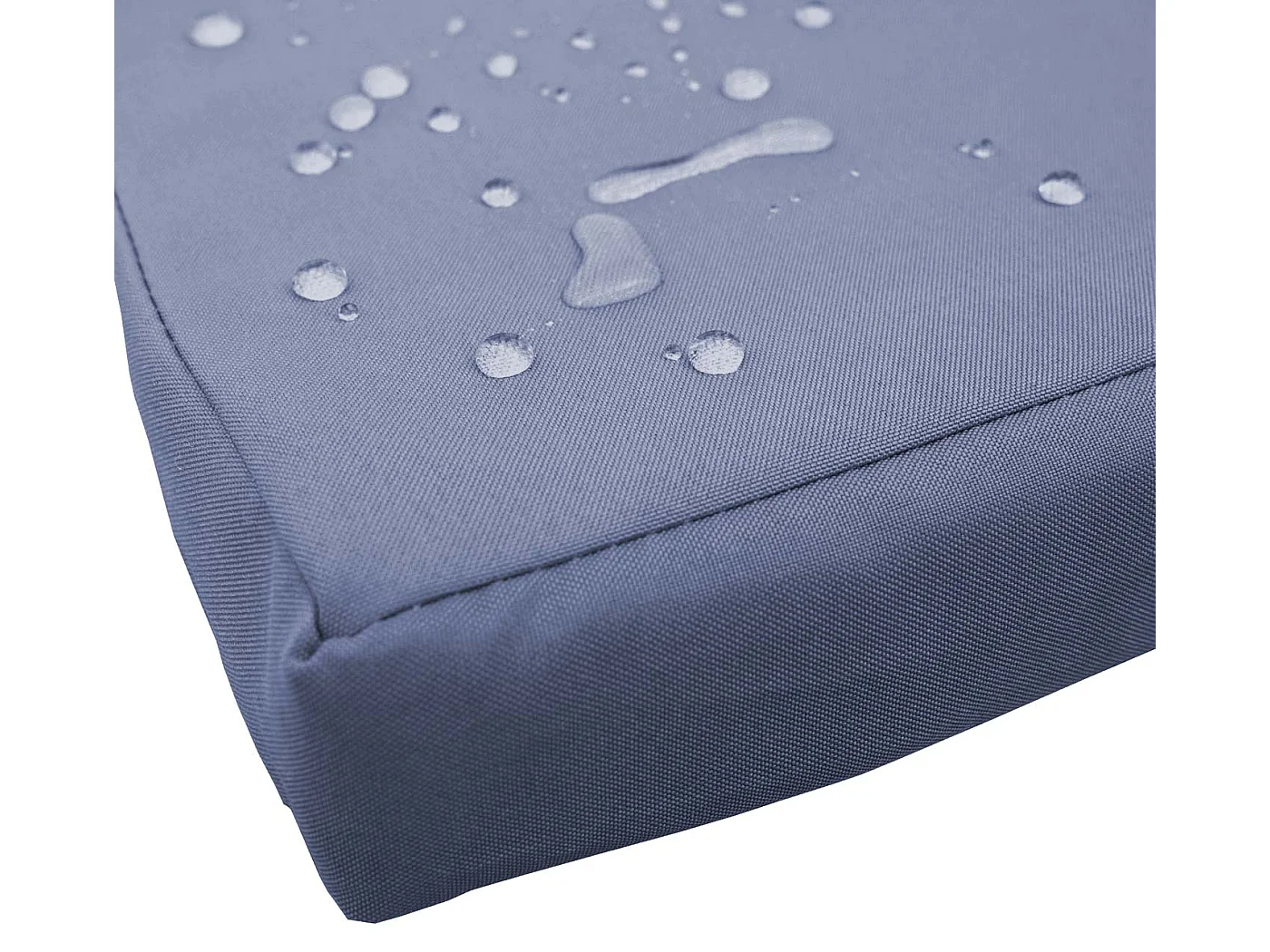 Poly-Rattan Sitzbank MCW-E24, Grau, Kissen dunkelgrau