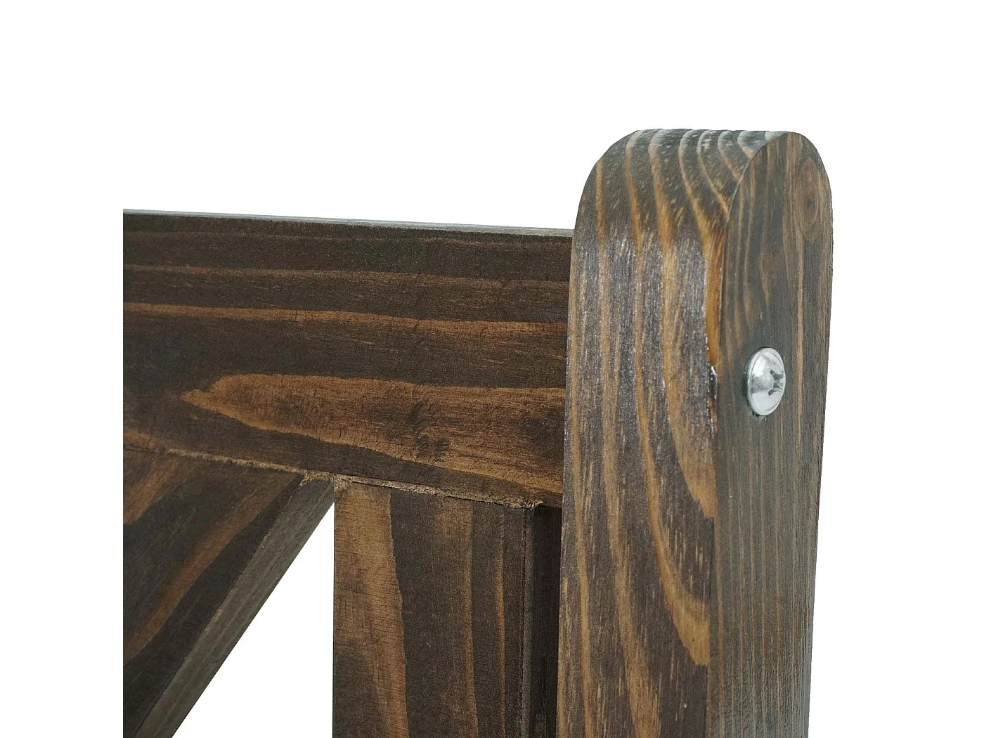 Garden bench Mazara,  Dark Brown