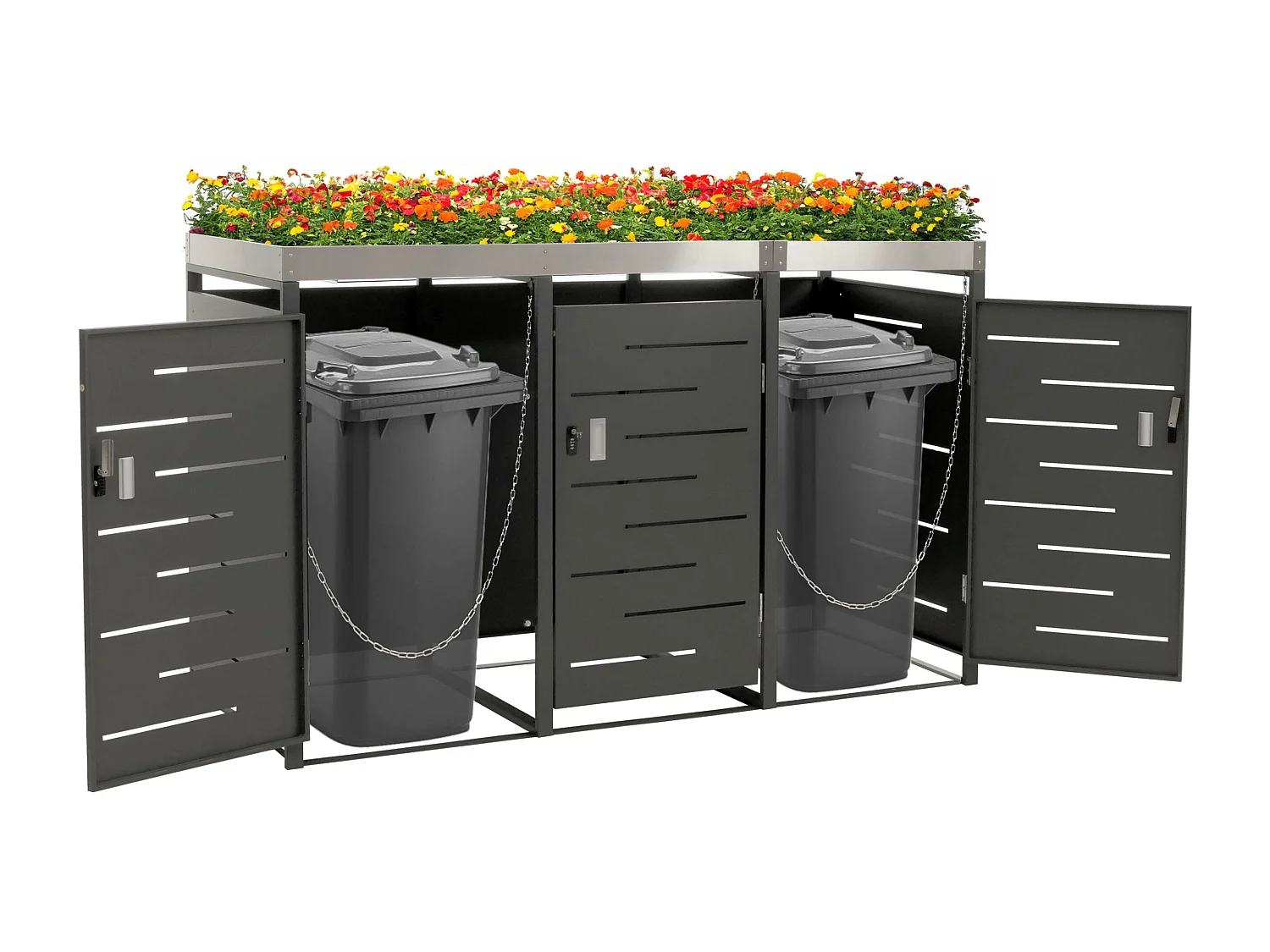 Obudowa 3-pojemnikowa MCW-H40