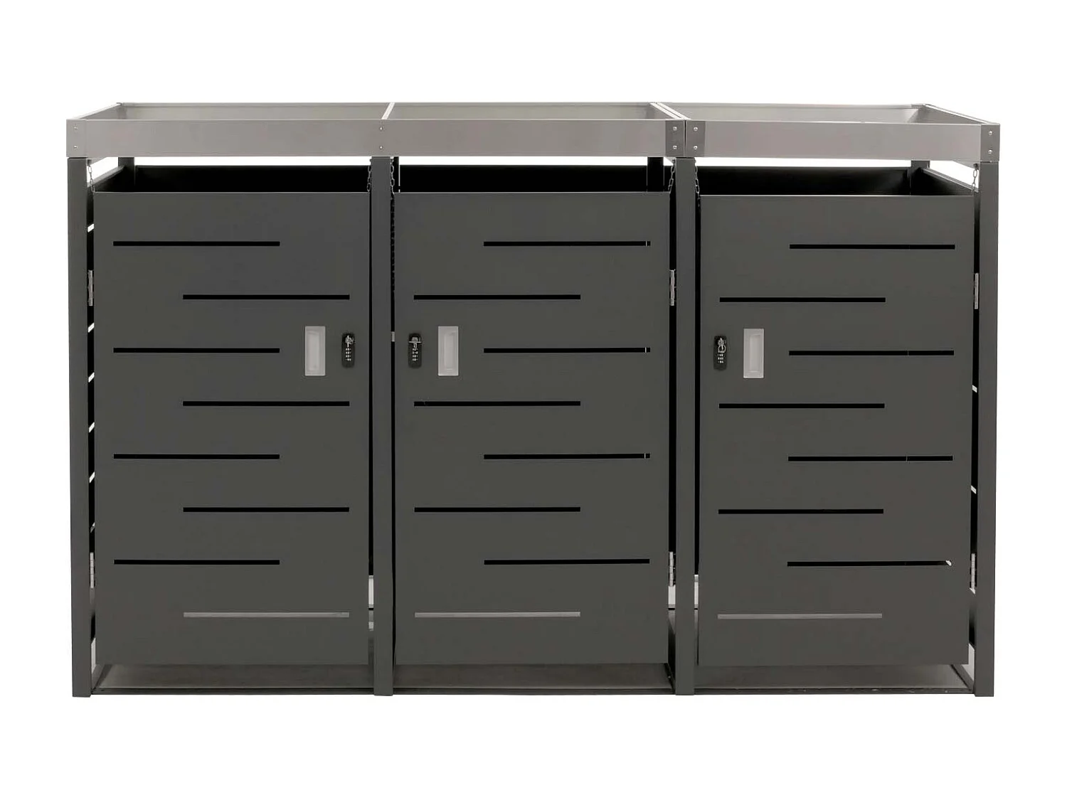 Osłona na trzy pojemniki na śmieci MCW-H40