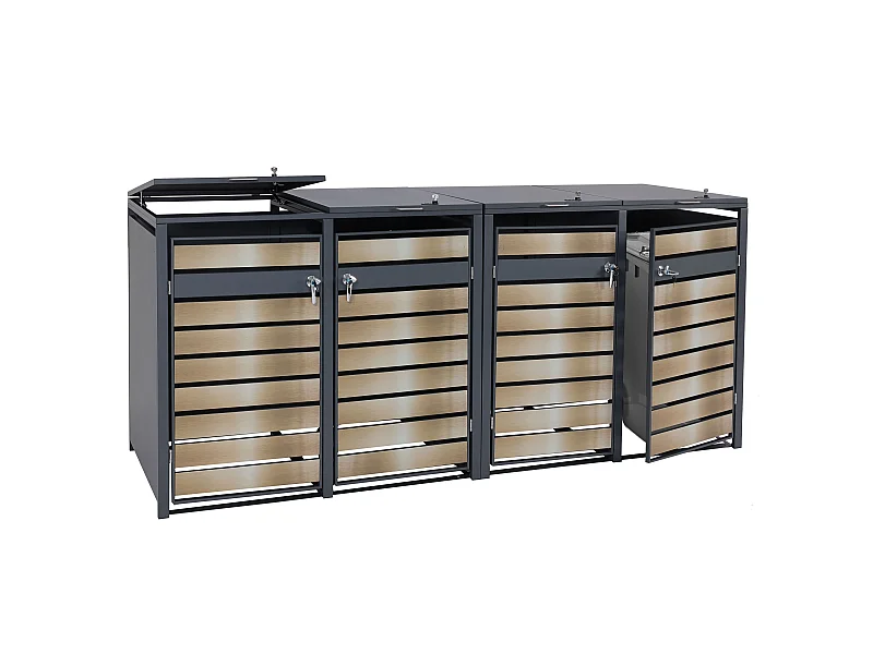 4-pojemnikowa wkładka MCW-J81,  złoty