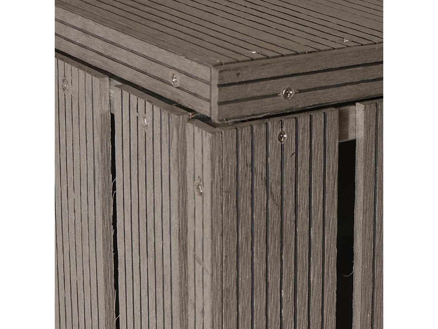 1/2 Okładzina kosza na śmieci WPC MCW-J28,  szary