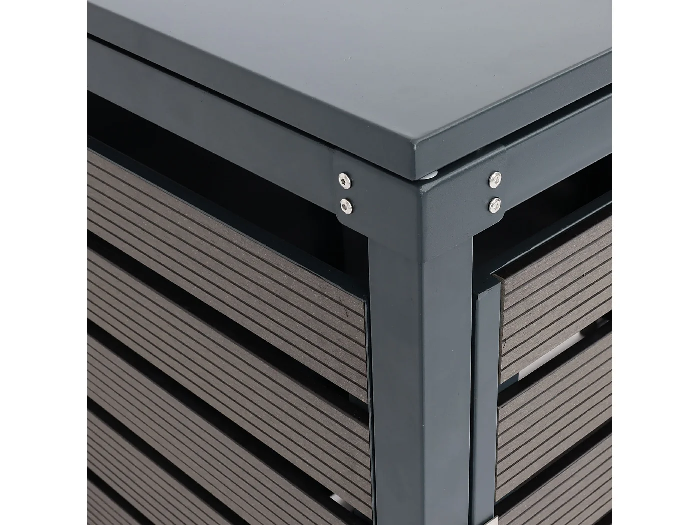 Obudowa 3-pojemnikowa MCW-K14,  antracyt