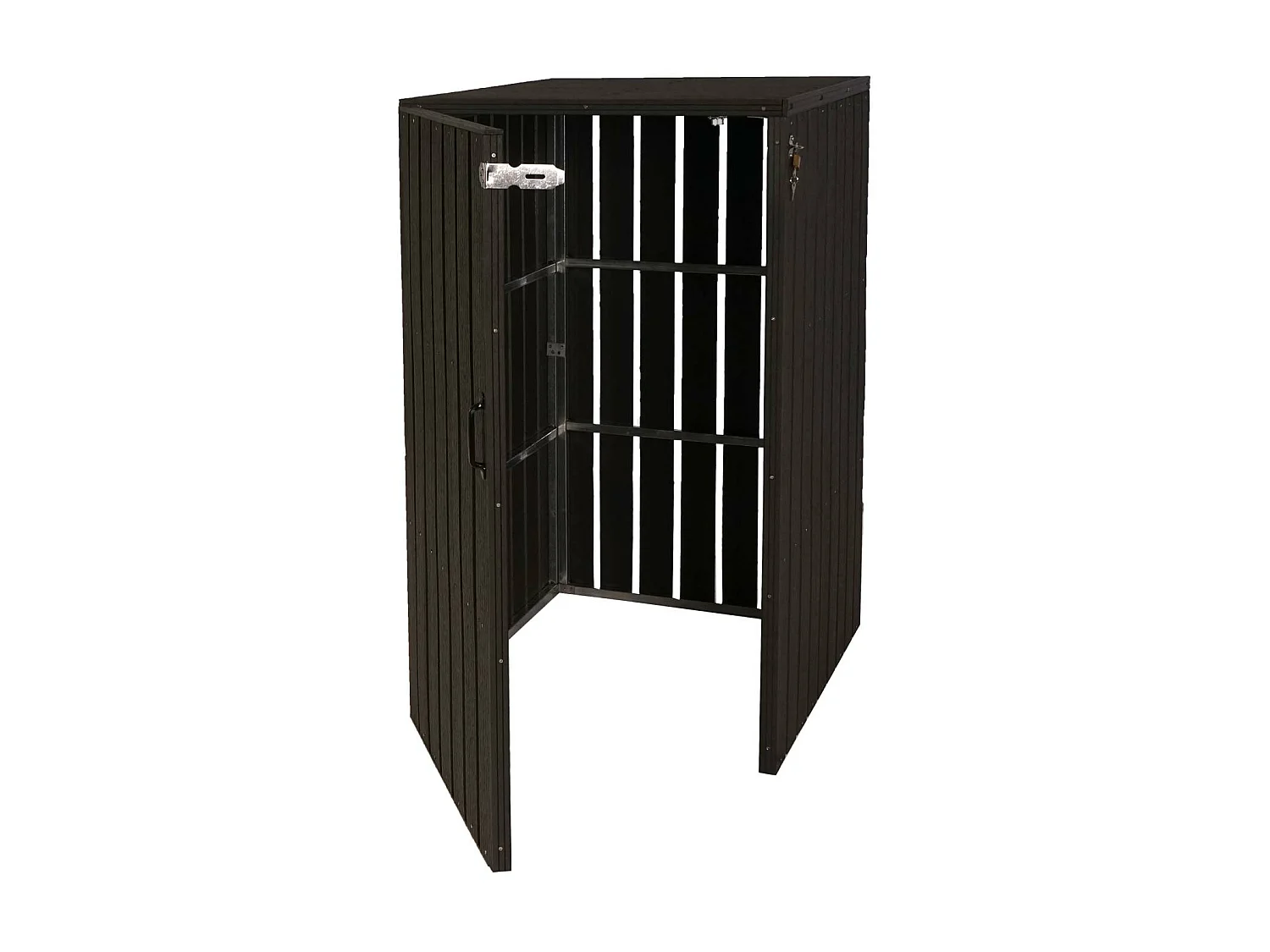 1/2 Okładzina kosza na śmieci WPC MCW-J28,  antracyt