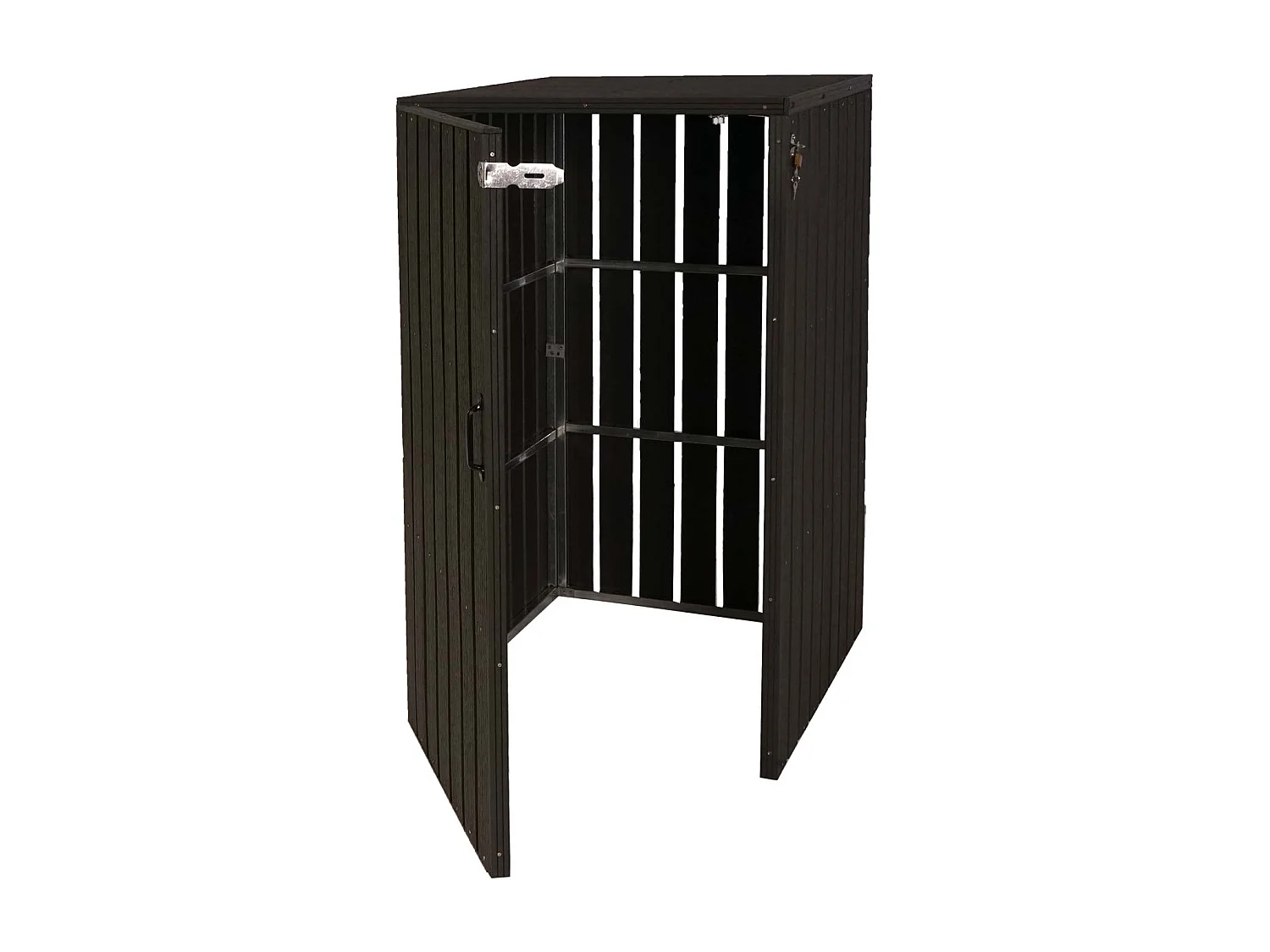 1/2 Okładzina kosza na śmieci WPC MCW-J28,  antracyt