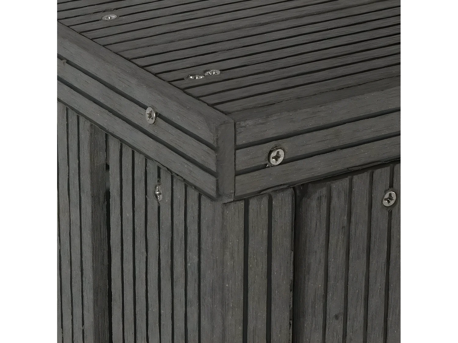 2-/4 WPC vuilnisbakbekleding MCW-J28,  grijs