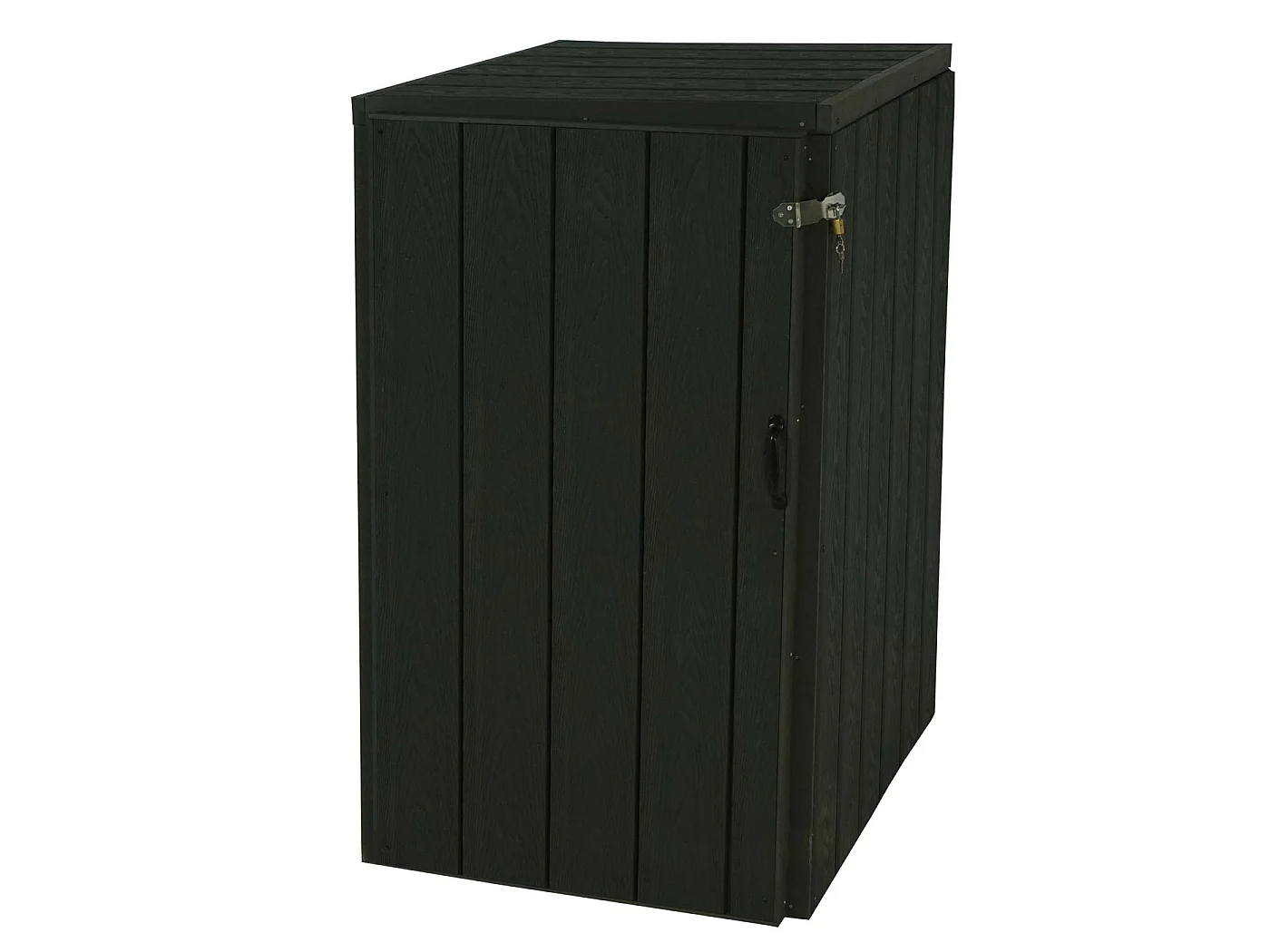 1/2 WPC vuilnisbakbekleding MCW-J28,  antraciet